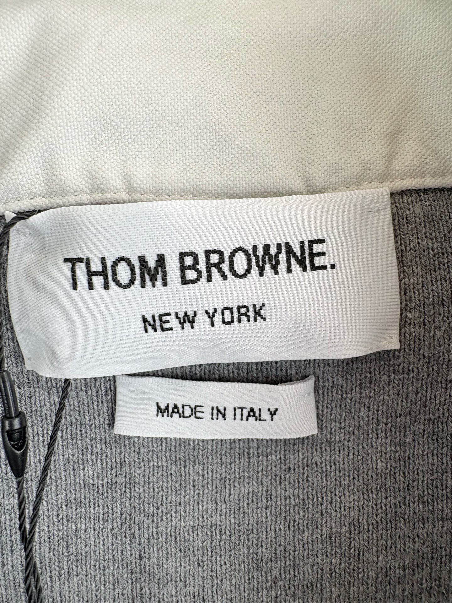 Thom Browne THOM BROWNE Striped Fake Two-Piece Cardigan Size US XS / EU 42 / 0 - 4 Thumbnail