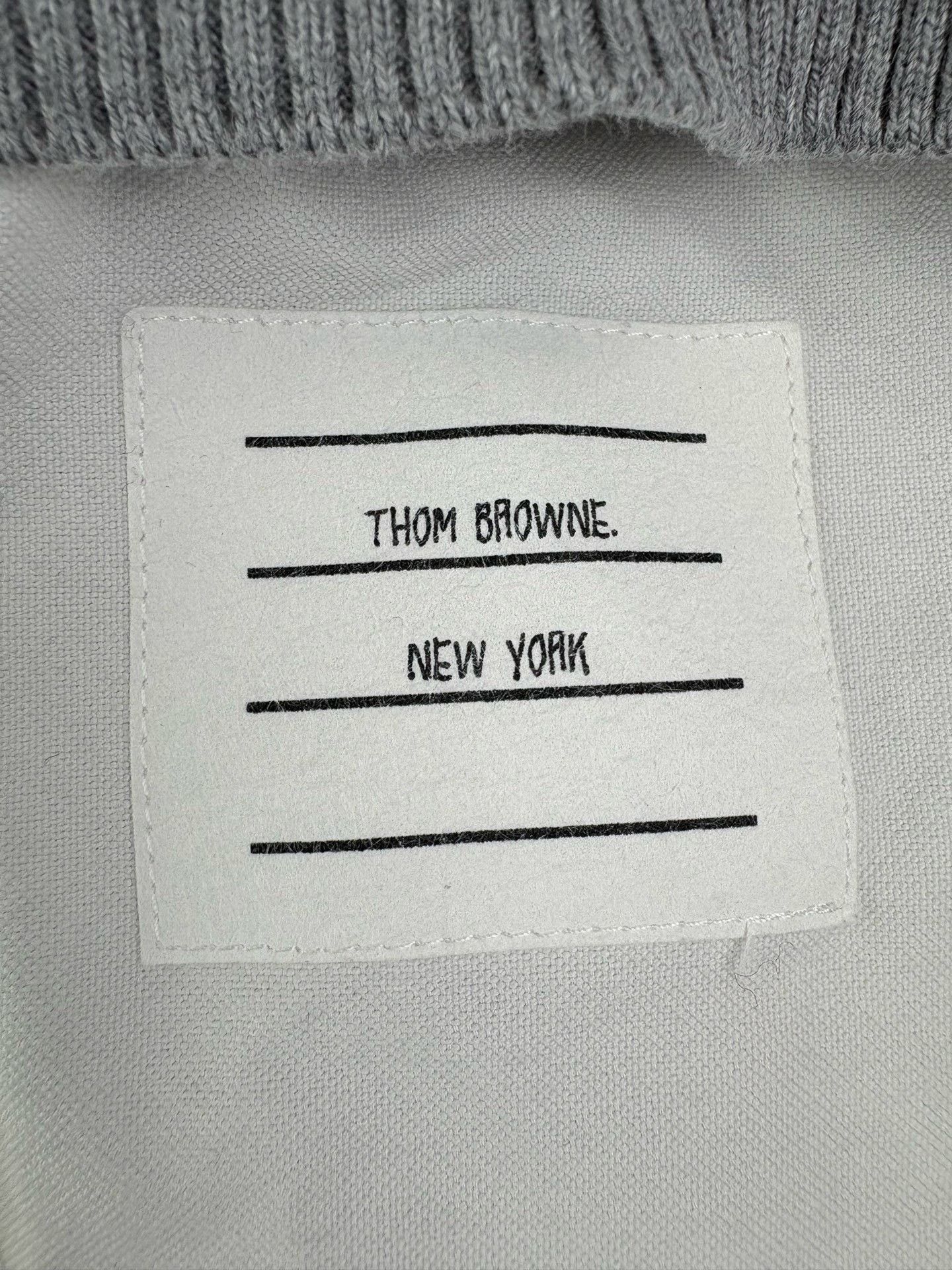 Thom Browne THOM BROWNE Striped Fake Two-Piece Cardigan Size US XS / EU 42 / 0 - 3 Thumbnail