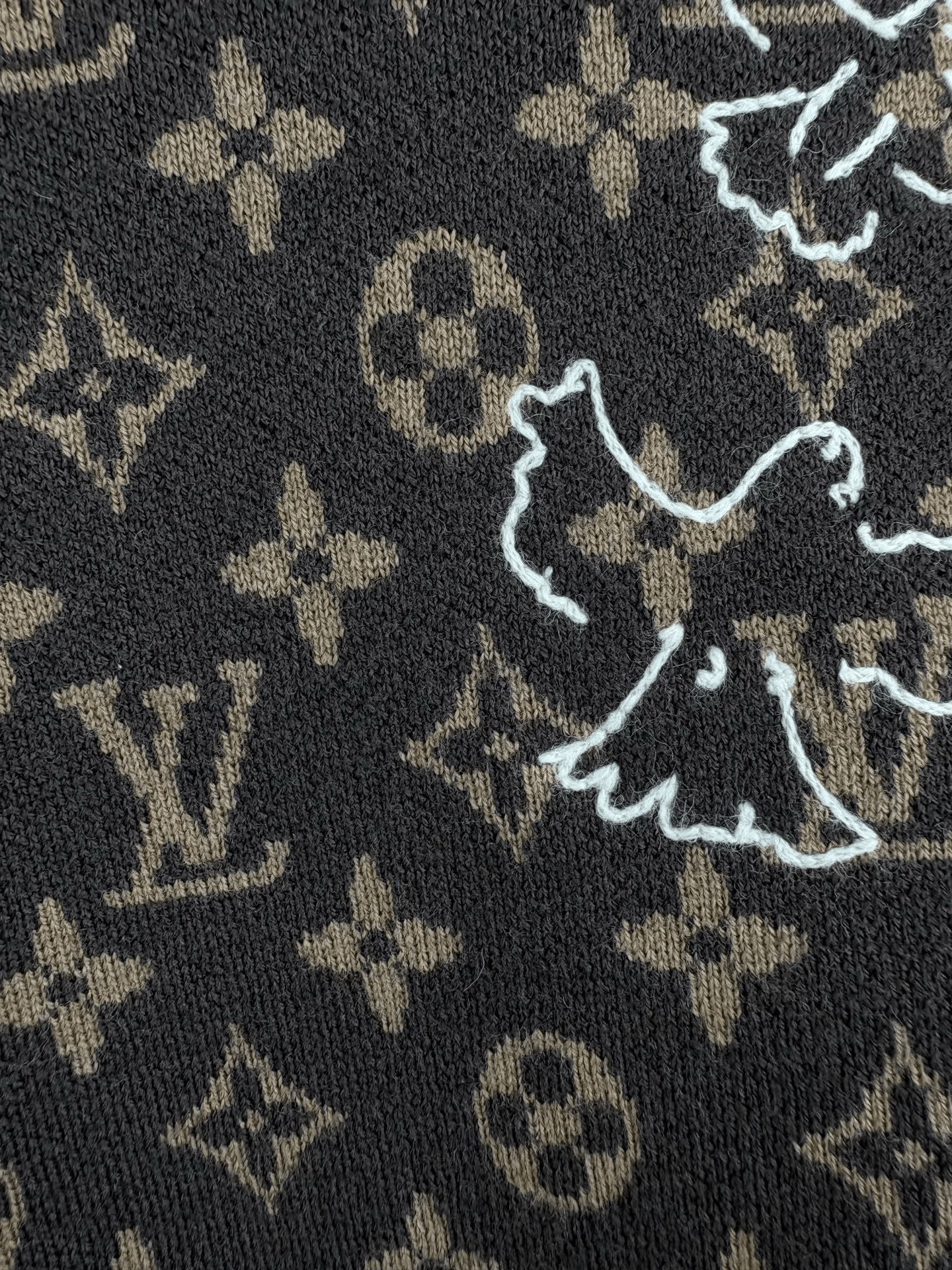 Louis Vuitton Louis Vuitton Monogram Logo Sweater Size US XXL / EU 58 / 5 - 4 Thumbnail