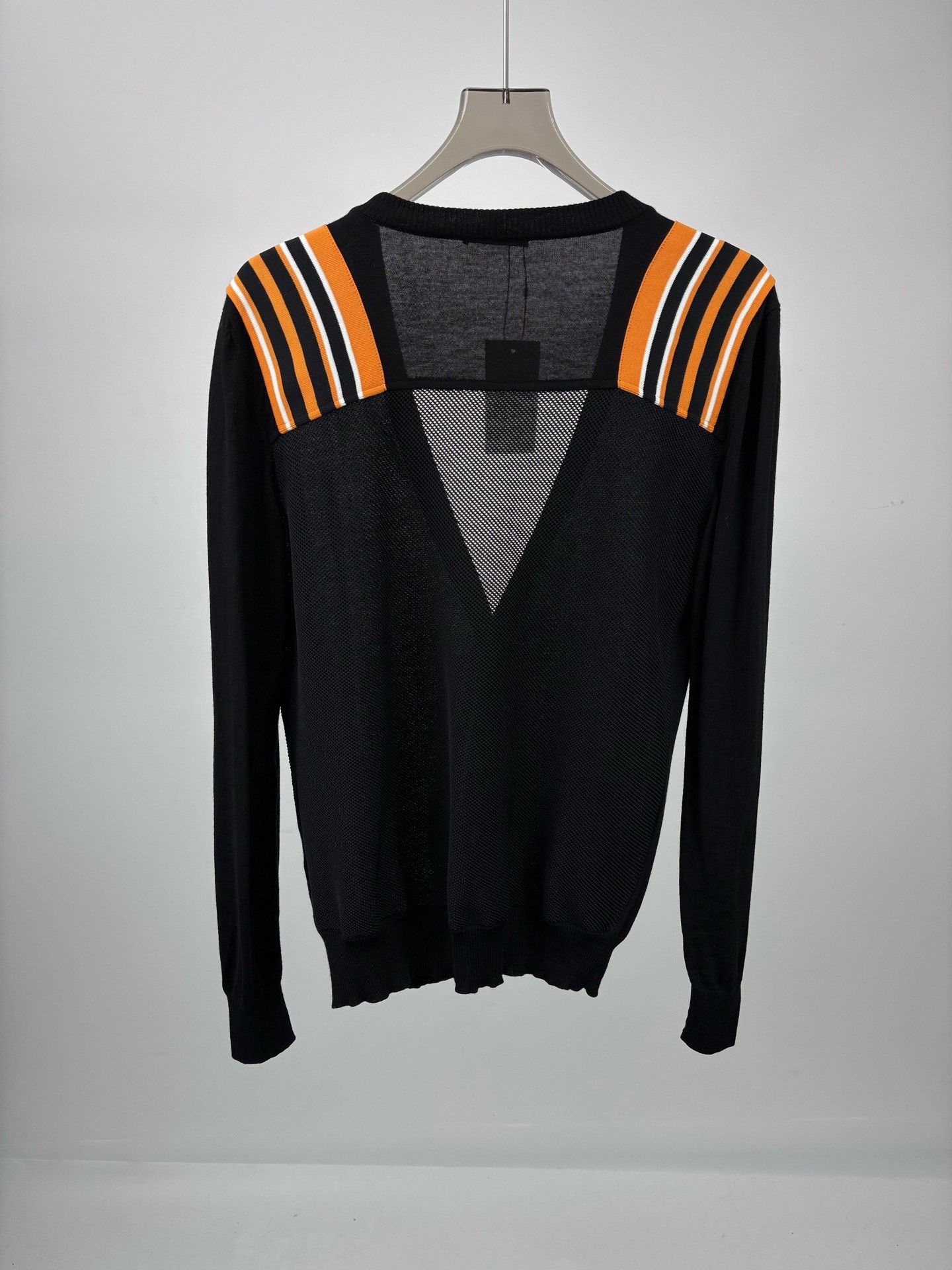 Balmain BALMAIN Striped Knit Cardigan Size US M / EU 48-50 / 2 - 2 Thumbnail