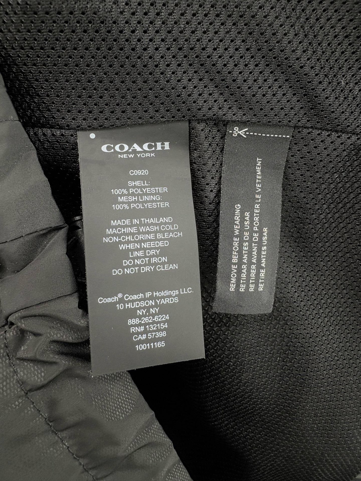 Coach COACH Monogram Logo Jacket Size US XL / EU 56 / 4 - 4 Thumbnail