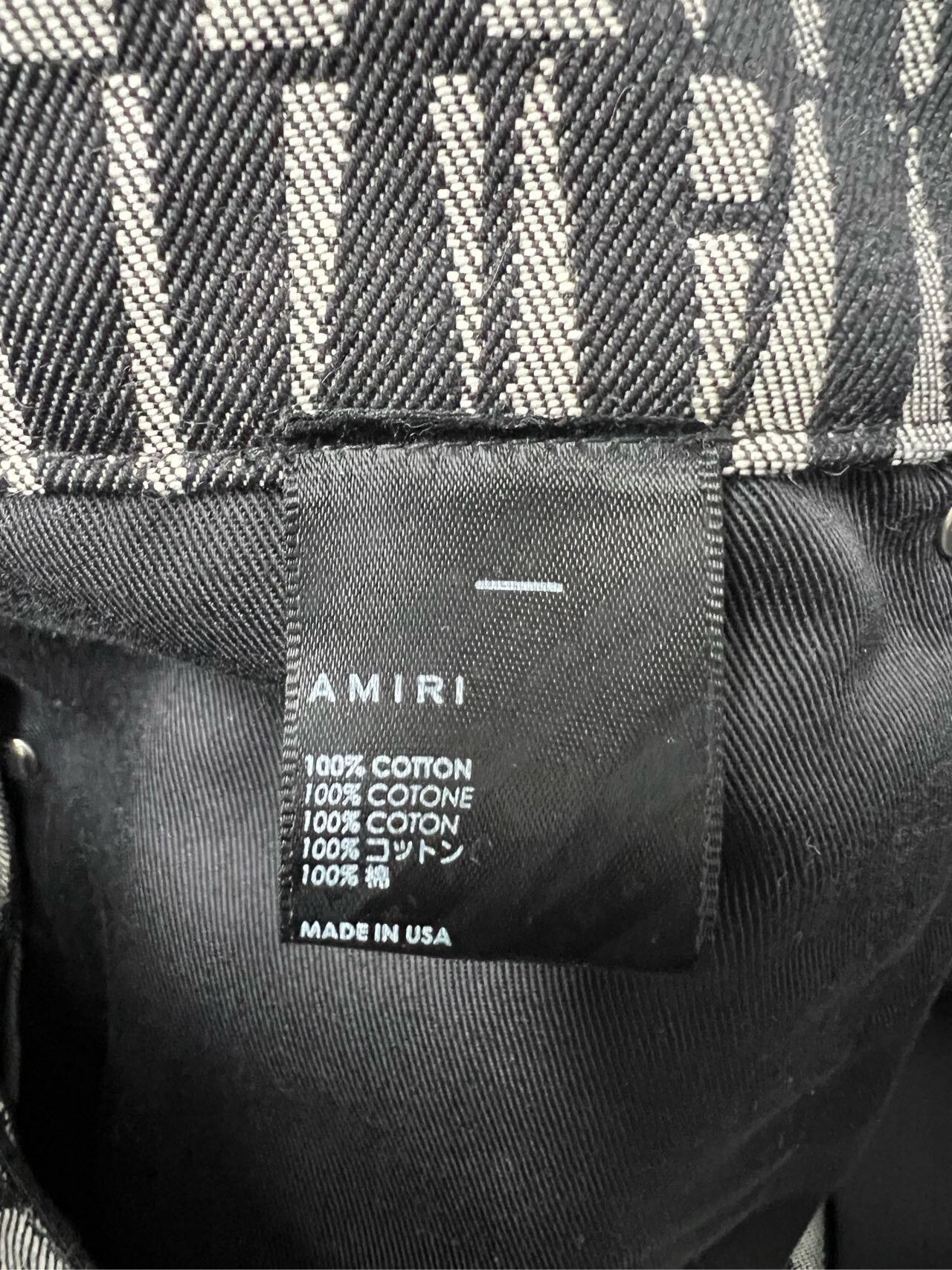 Amiri AMIRI Letter Logo Side Button Jeans Size US 32 / EU 48 - 4 Thumbnail