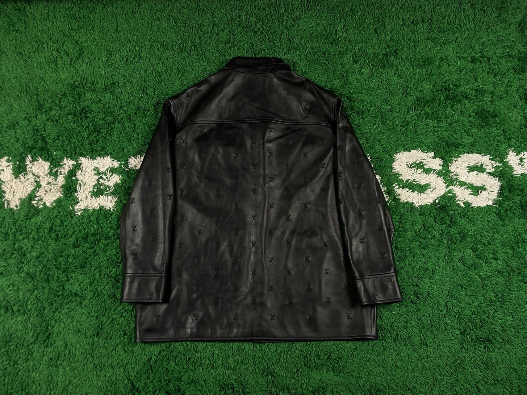 Louis Vuitton LV x Pharrell Leather Jacket Size US XXL / EU 58 / 5 - 2 Thumbnail