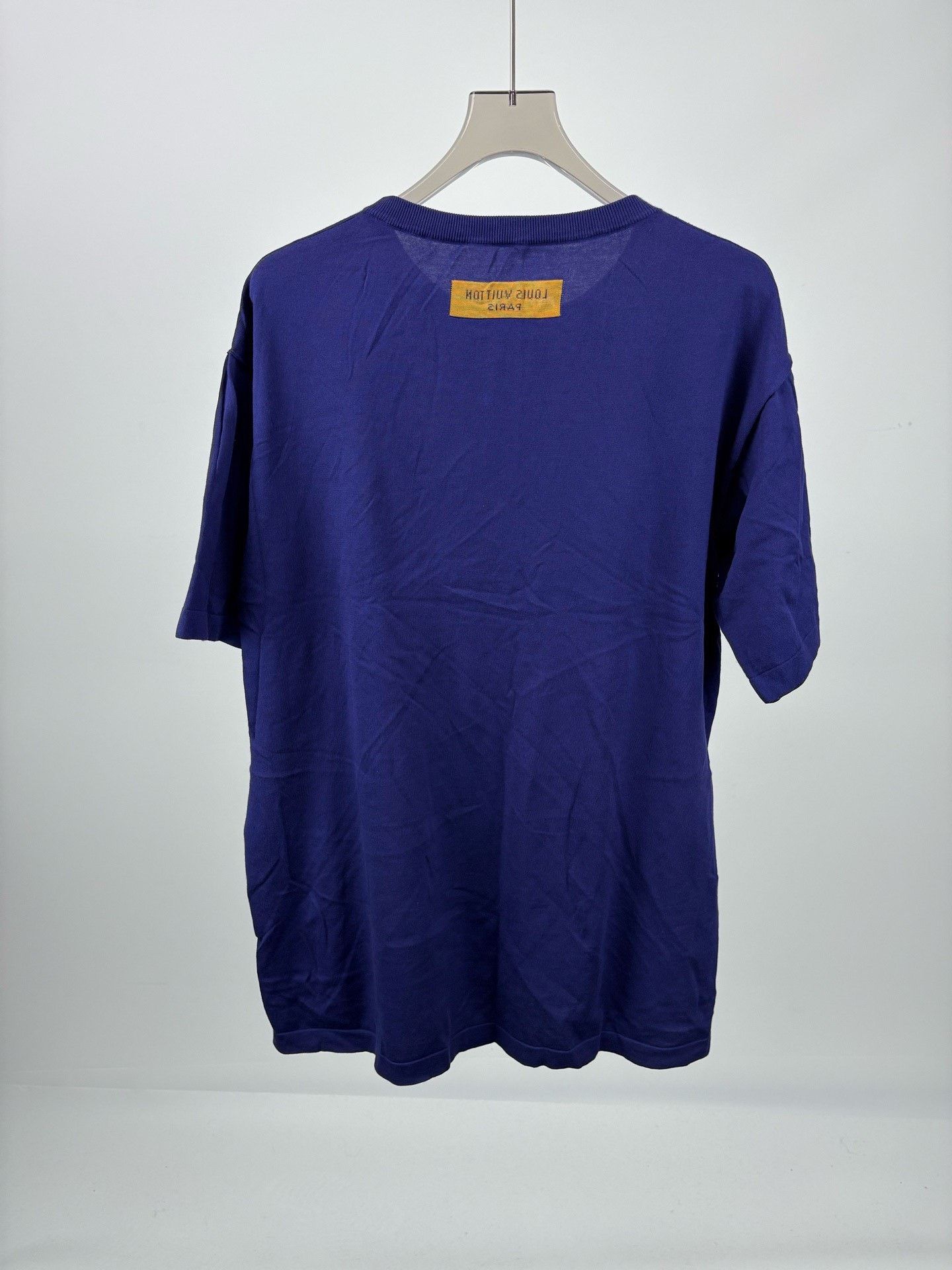 Louis Vuitton Louis Vuitton LV Chest Logo Knit Short Sleeve Size US XL / EU 56 / 4 - 2 Thumbnail