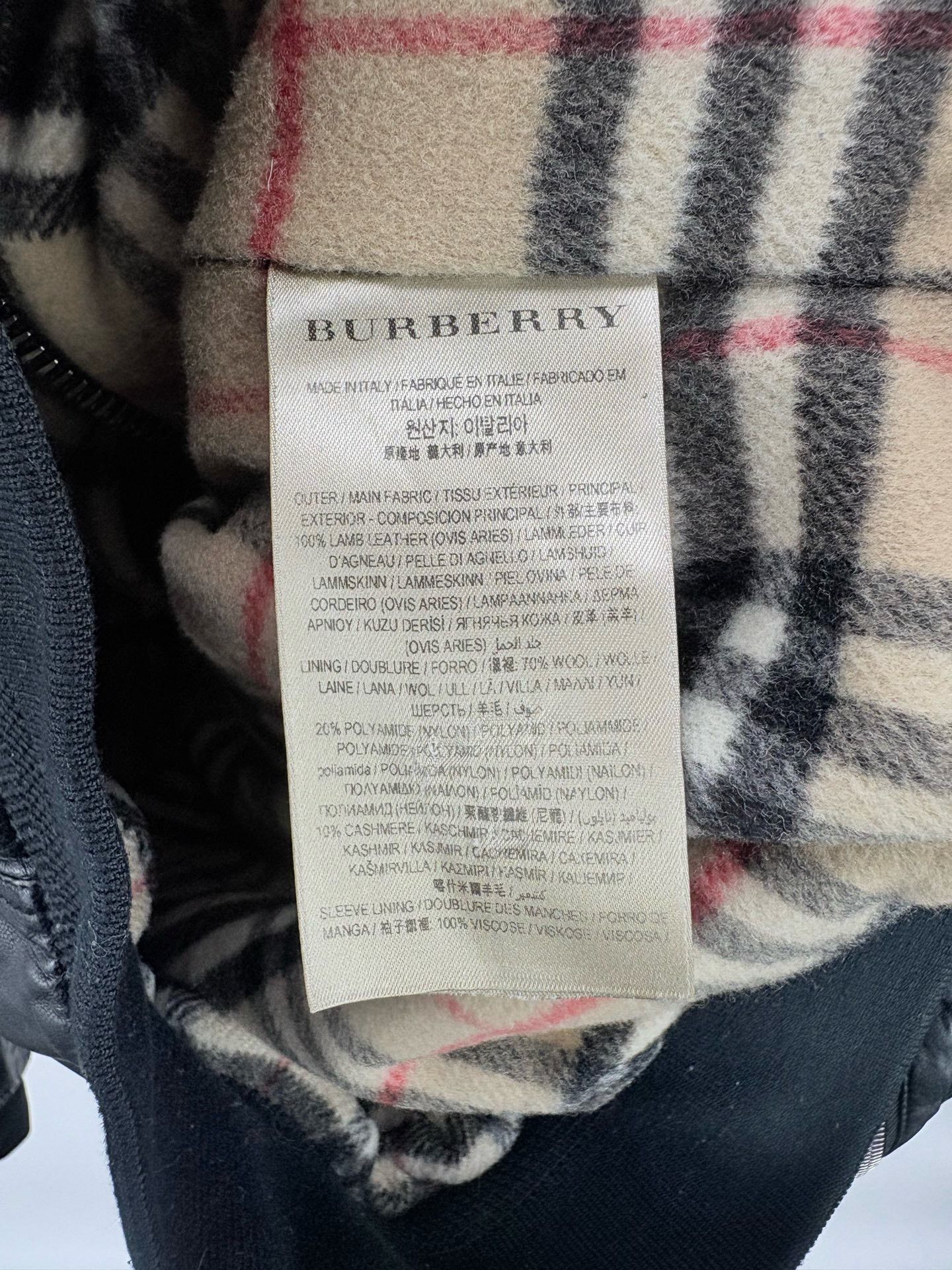 Burberry Burberry Check Lining Sheepskin Jacket Size US M / EU 48-50 / 2 - 5 Thumbnail