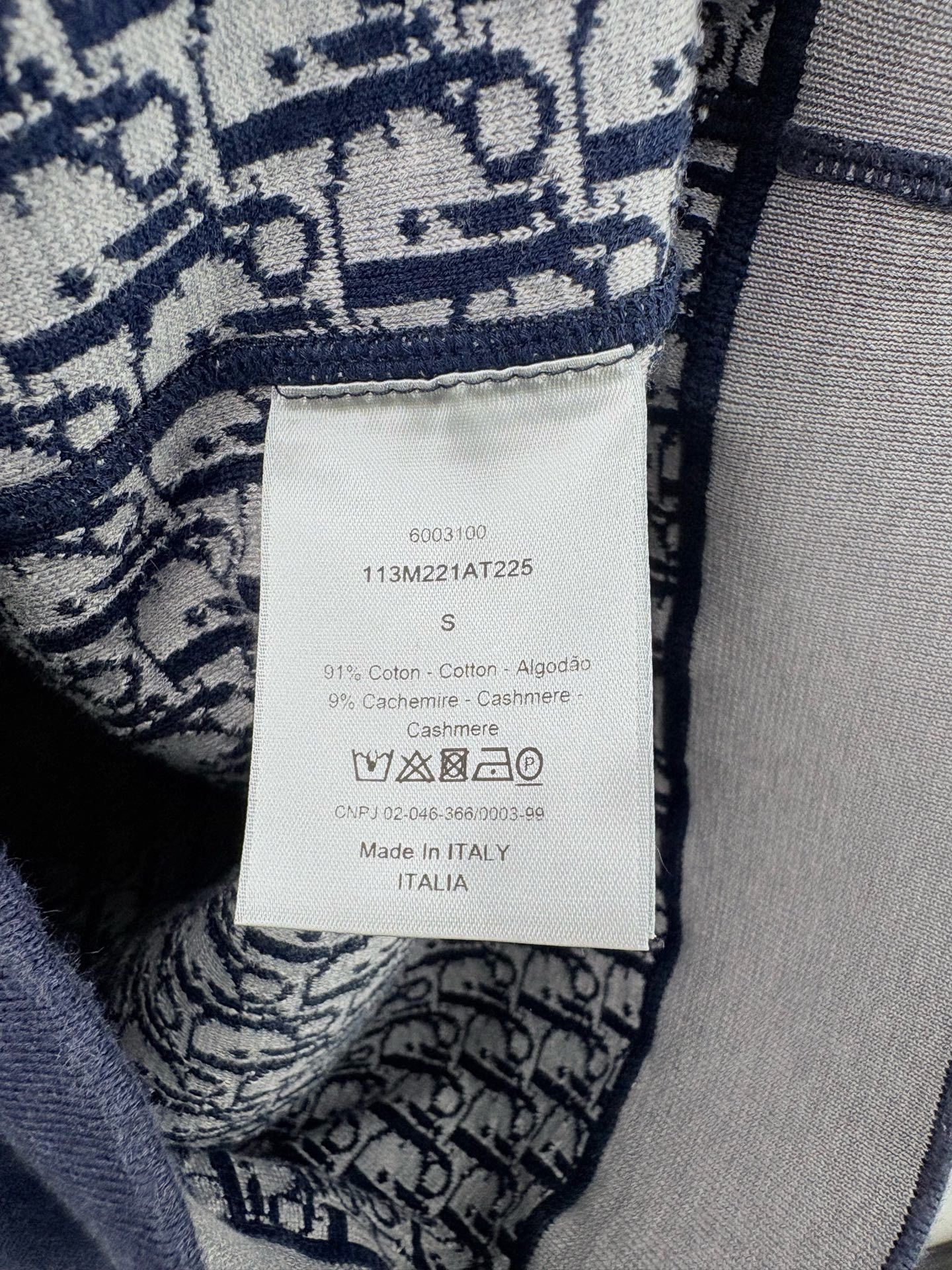 Dior Dior Full Logo Lined Zip Jacket Size US S / EU 44-46 / 1 - 4 Thumbnail