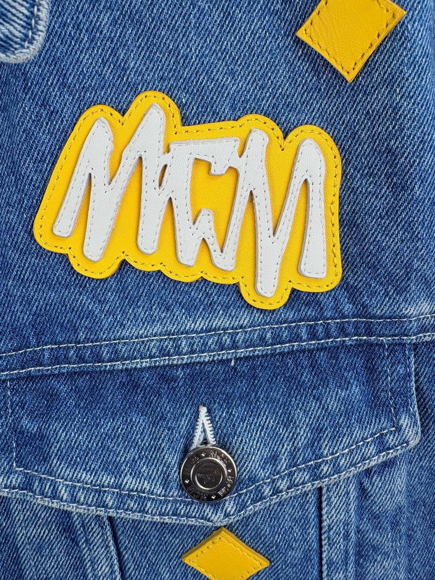MCM MCM Denim Jacket Size US M / EU 48-50 / 2 - 3 Thumbnail