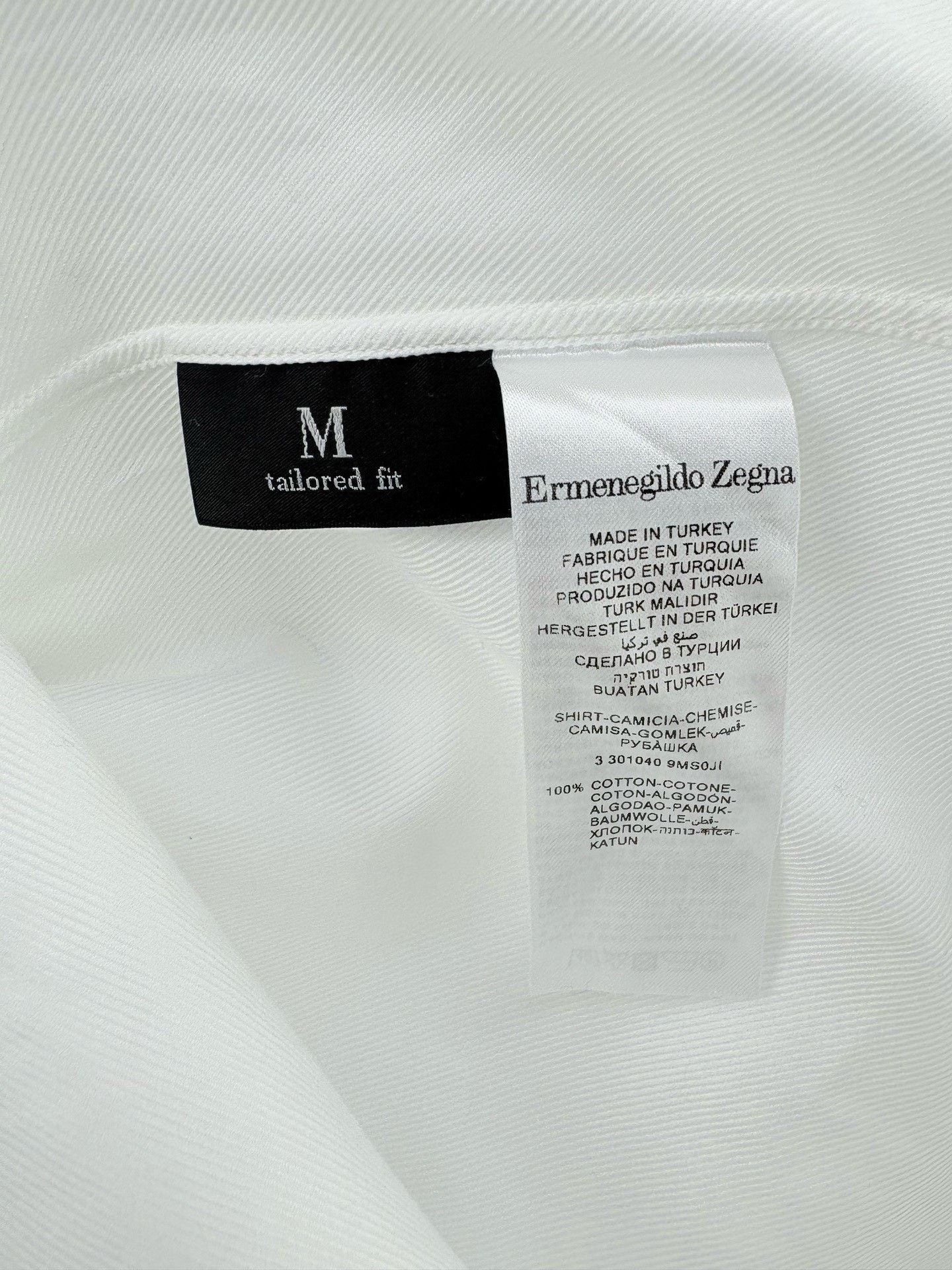 Ermenegildo Zegna Ermenegildo Zegna Long Sleeve Shirt Size US XS / EU 42 / 0 - 4 Thumbnail
