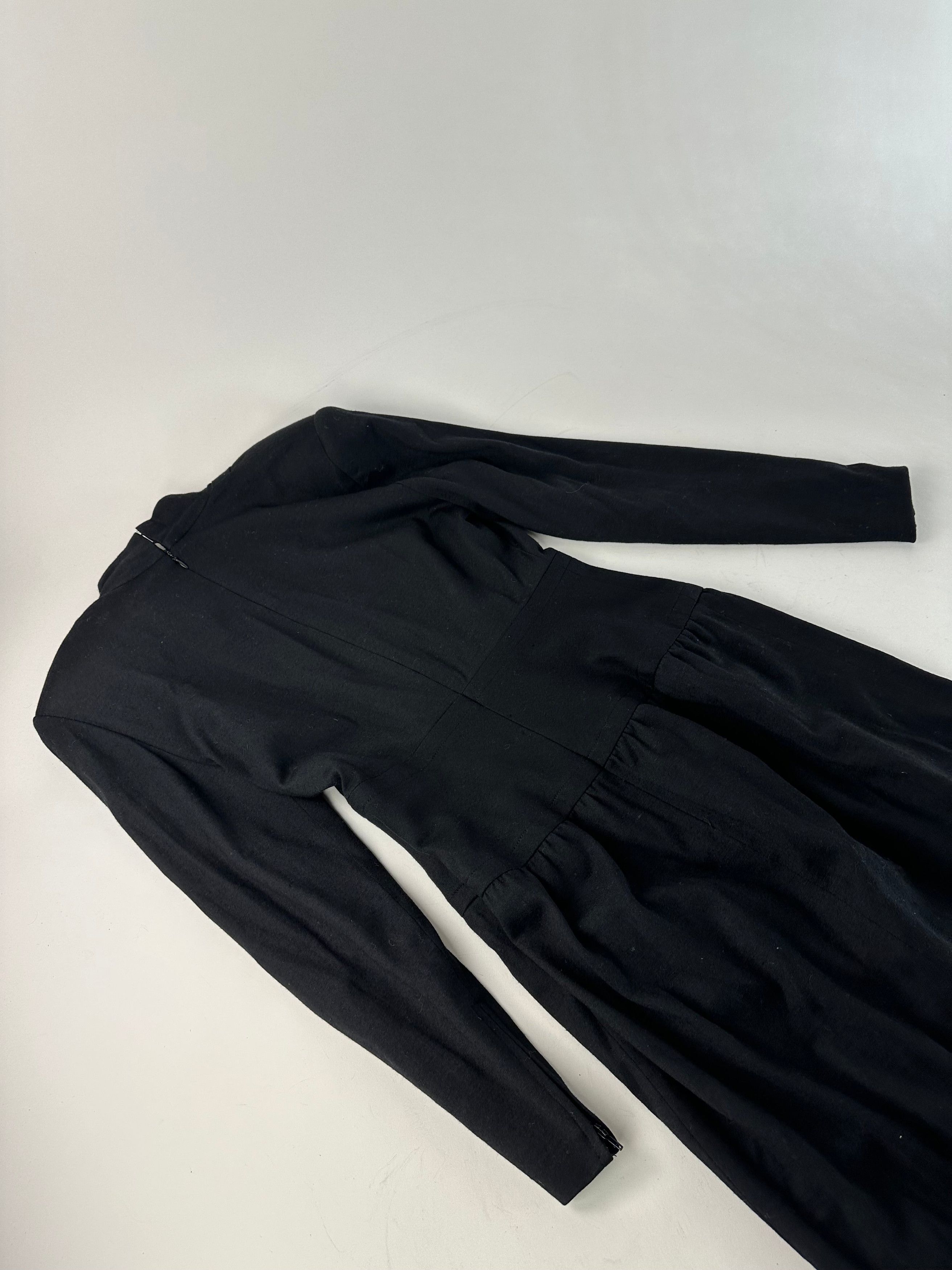 Givenchy Vintage Wool Dress M Black Size S / US 4 / IT 40 - 10 Thumbnail