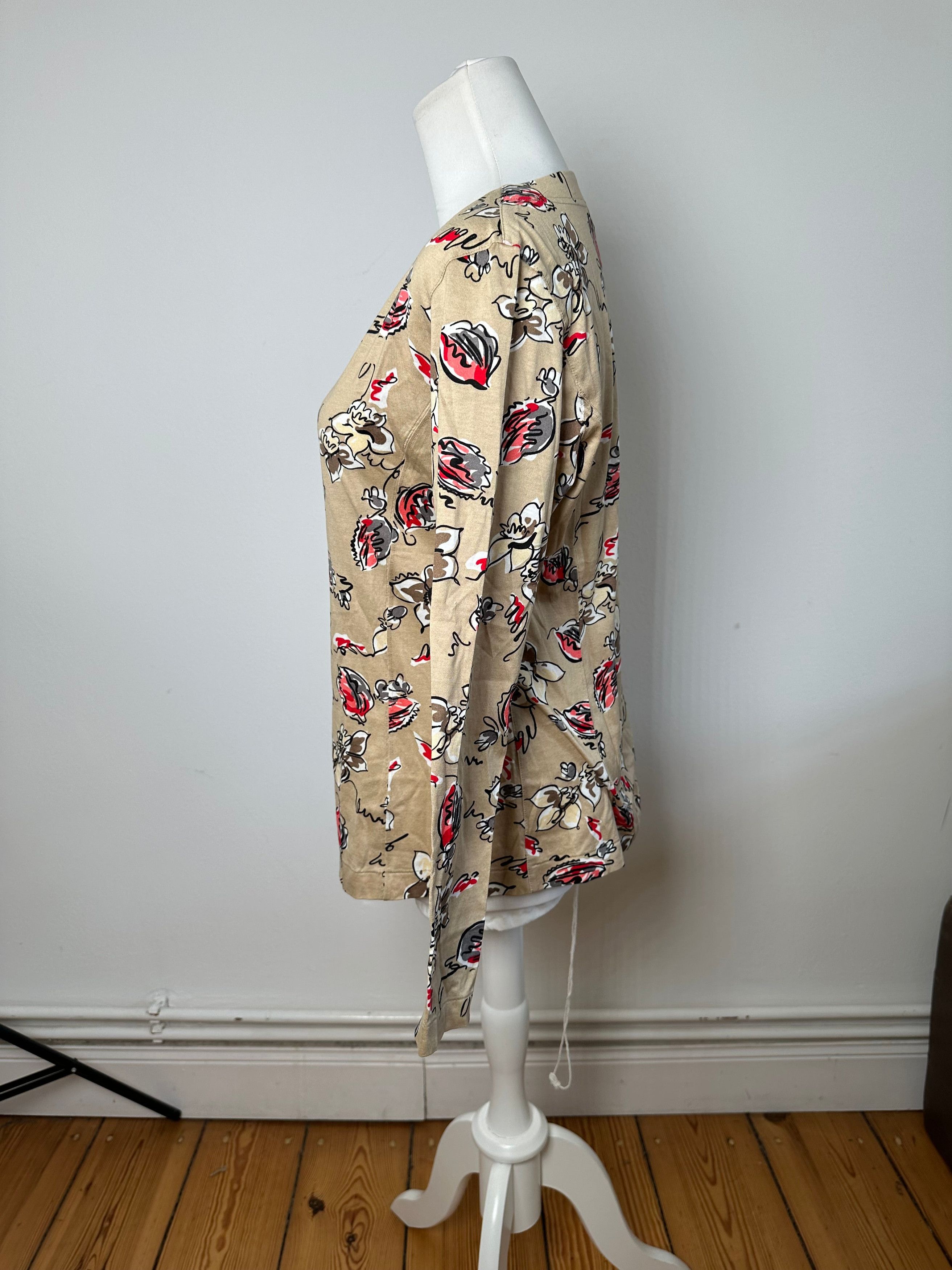 Dior Vintage Crewneck Sweater Gold Floral M Size S / US 4 / IT 40 - 2 Thumbnail