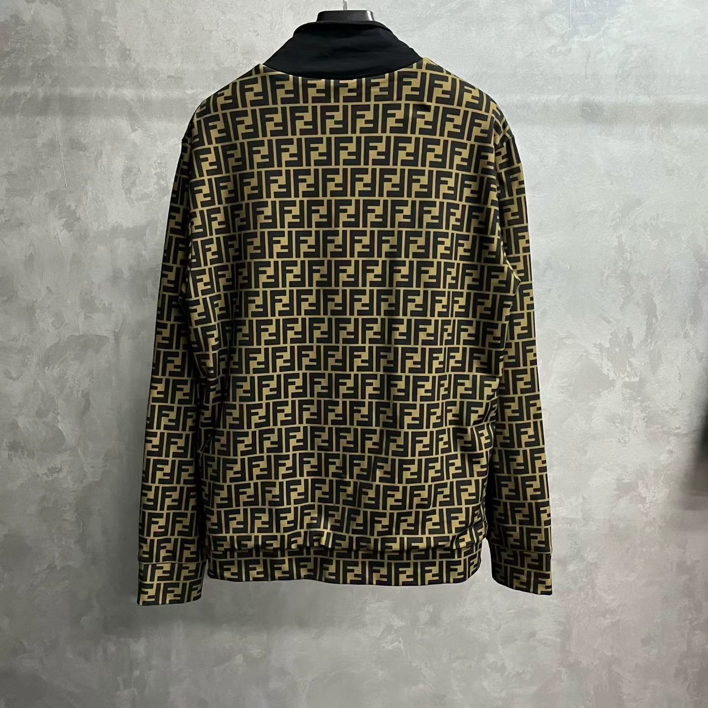 Fendi Fendi Brown FF Print Zip Jacket Size US XXL / EU 58 / 5 - 5 Thumbnail