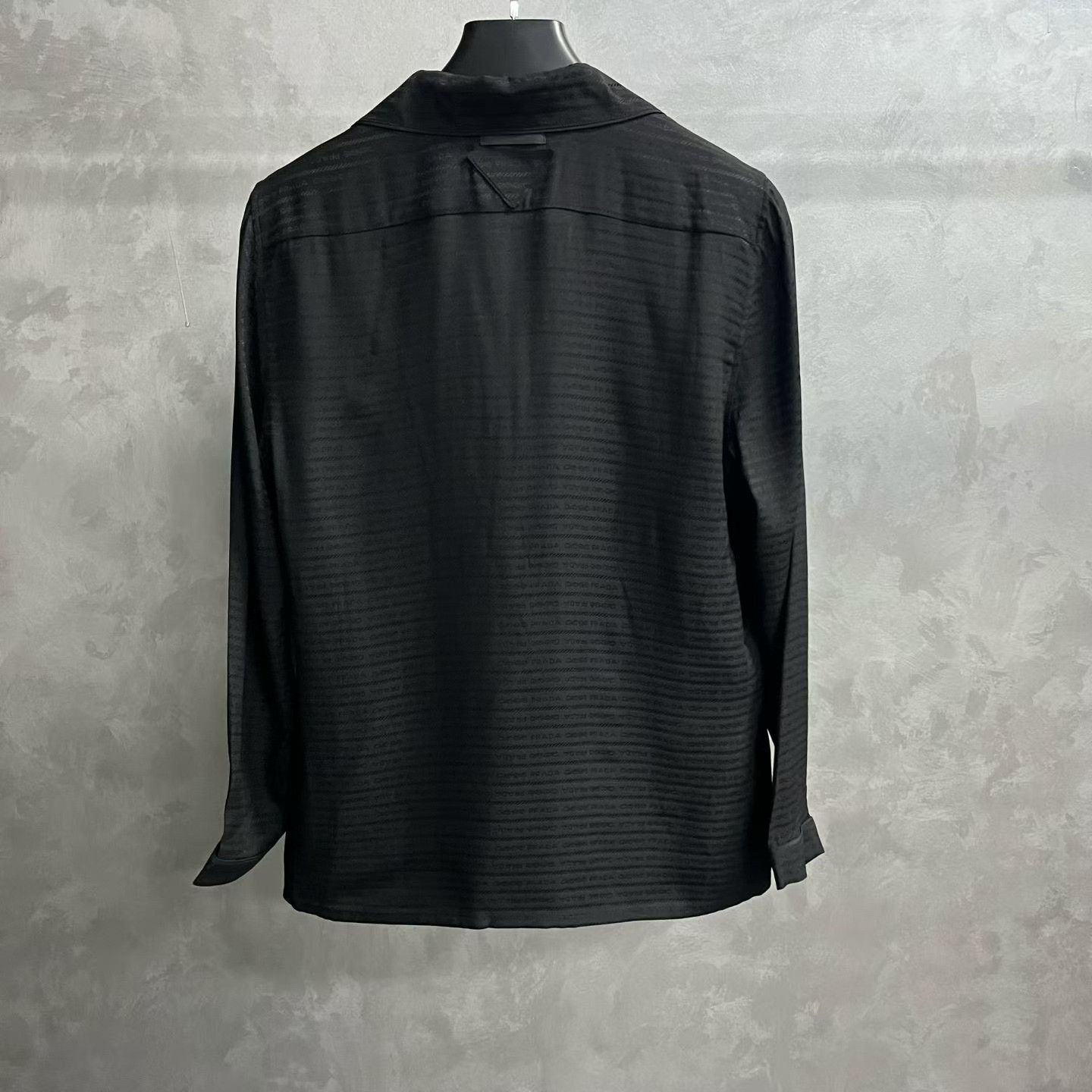 Prada Prada Black Triangle Logo Collar Jacket Size US S / EU 44-46 / 1 - 5 Thumbnail