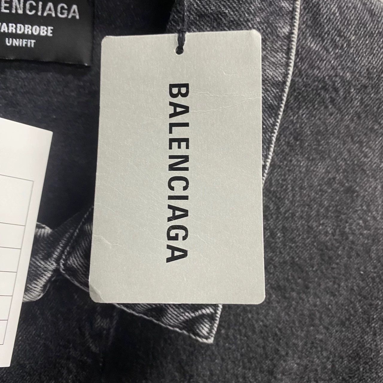 Balenciaga Balenciaga Logo Print Denim Jacket Size US S / EU 44-46 / 1 - 5 Thumbnail
