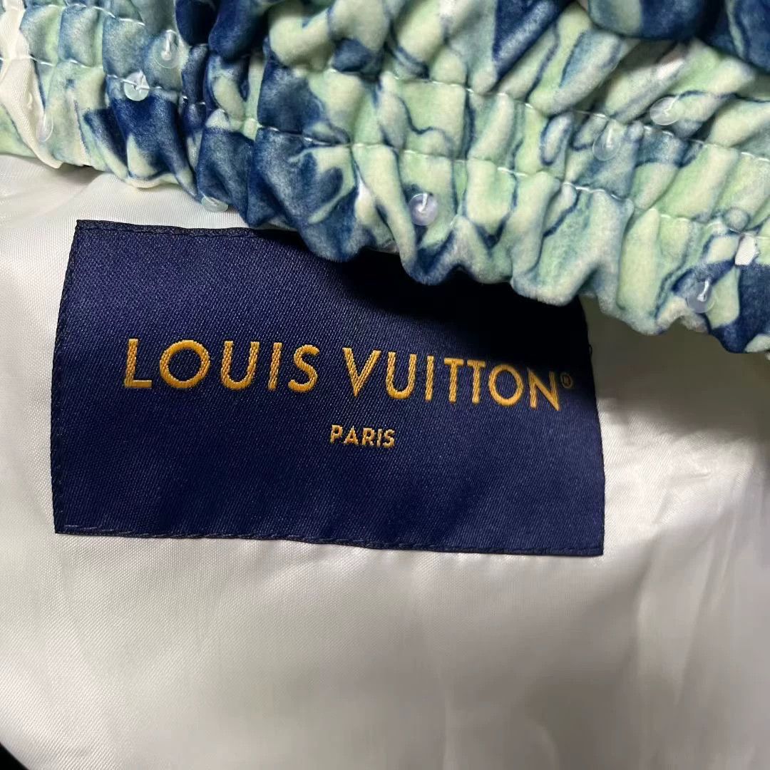 Louis Vuitton Louis Vuitton Blue Logo Embroidered Jacket Size US S / EU 44-46 / 1 - 3 Thumbnail