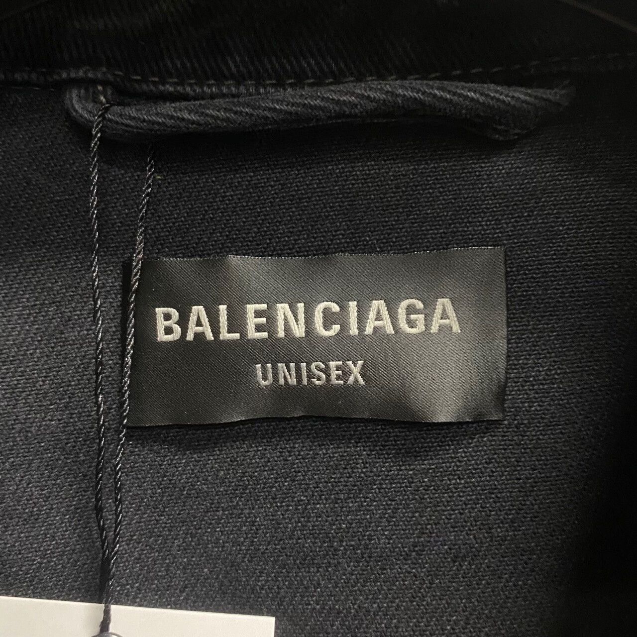 Balenciaga Balenciaga 2023 Embroidered Logo Denim Jacket Size US M / EU 48-50 / 2 - 3 Thumbnail