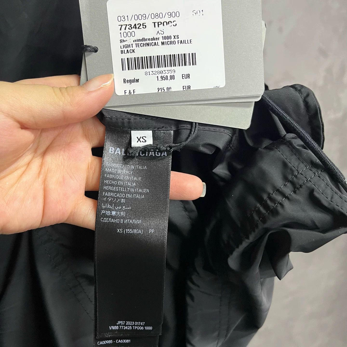 Balenciaga Balenciaga 2024 Black Logo Print Jacket Size US M / EU 48-50 / 2 - 3 Thumbnail