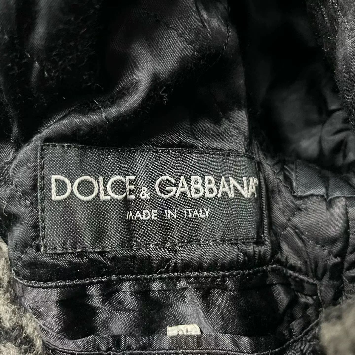 Dolce & Gabbana Dolce&Gabbana Gray Wool Double-Breasted Jacket Size US S / EU 44-46 / 1 - 3 Thumbnail