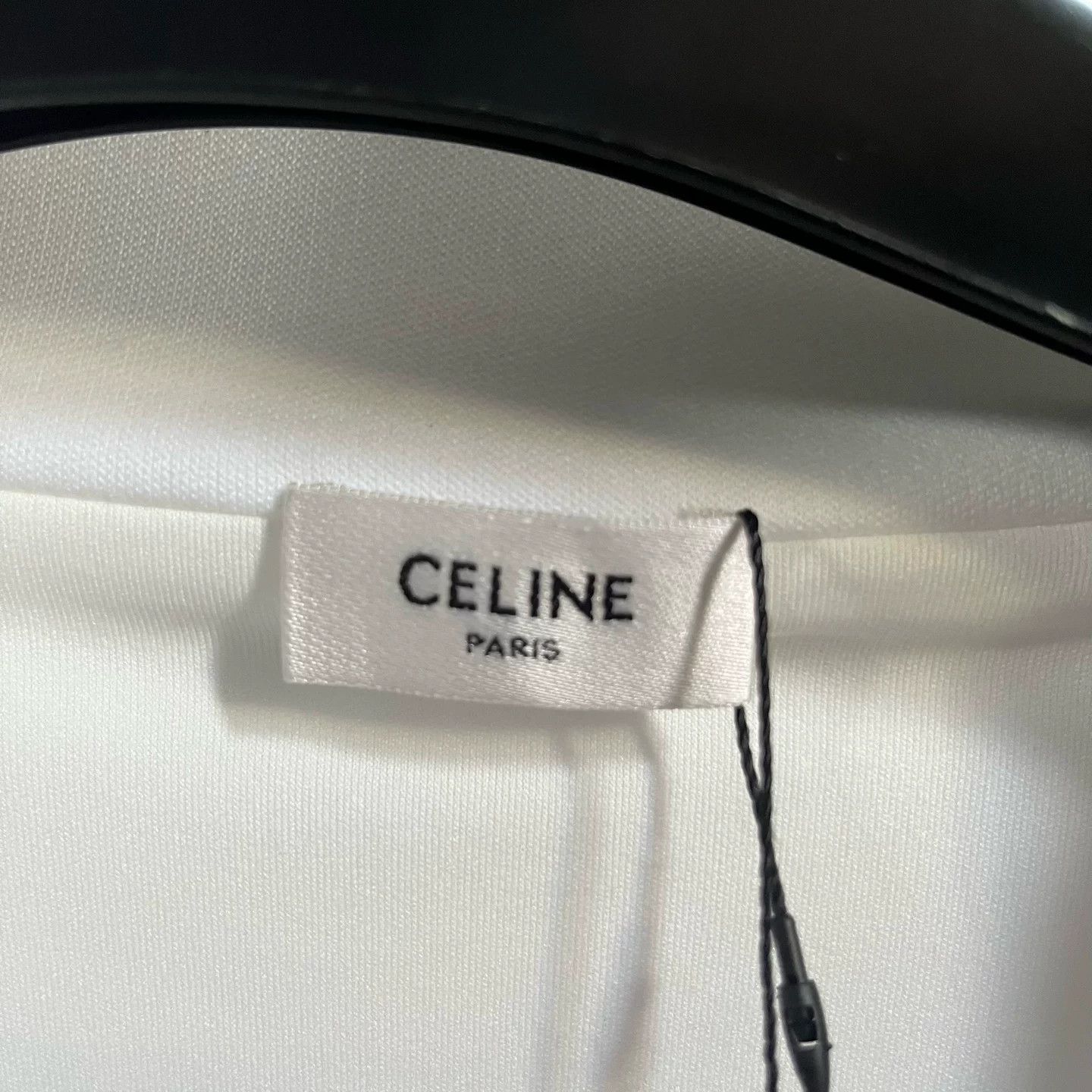 Celine Celine White Logo Embroidered Zip Sweatshirt Size US S / EU 44-46 / 1 - 6 Thumbnail