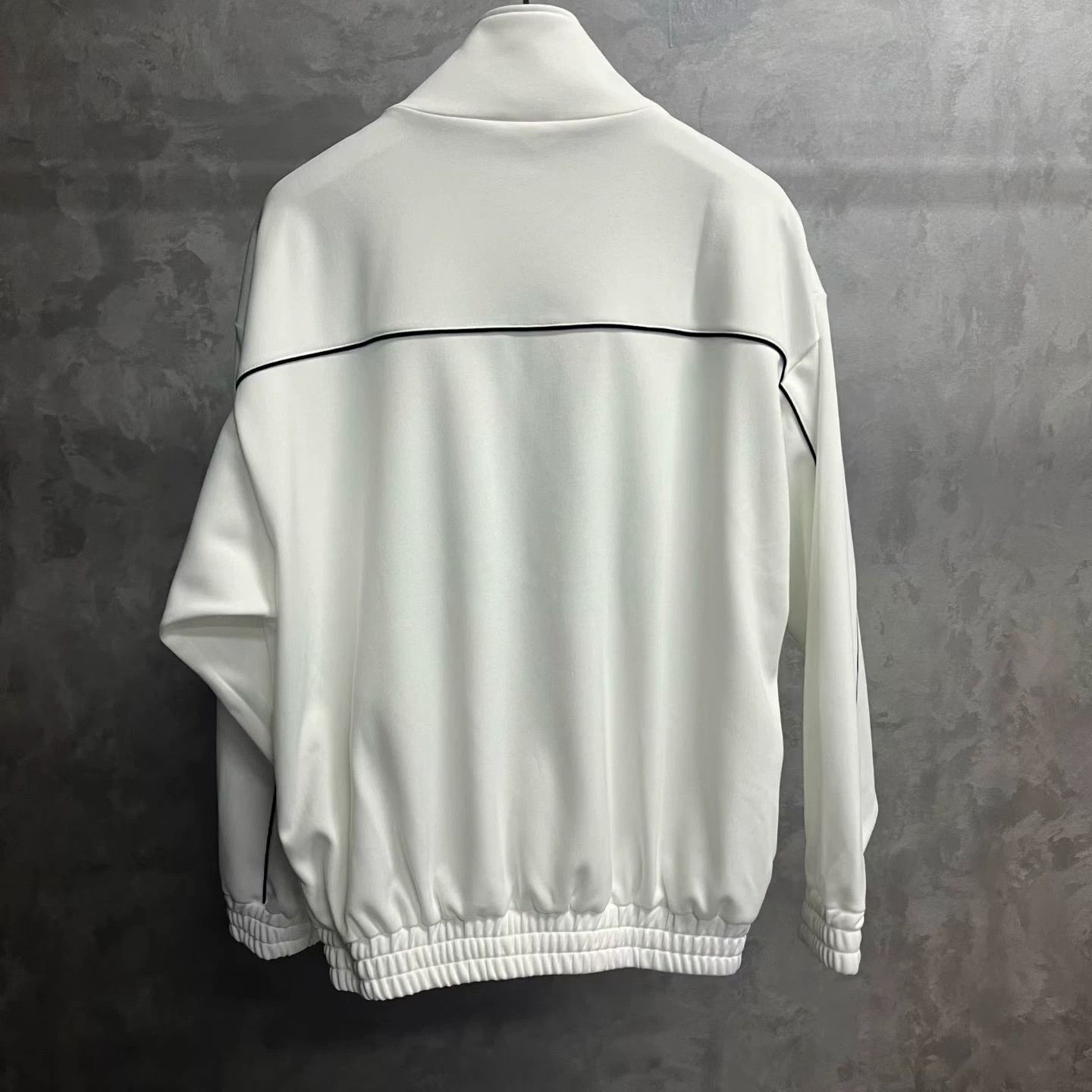 Celine Celine White Logo Embroidered Zip Sweatshirt Size US S / EU 44-46 / 1 - 2 Thumbnail