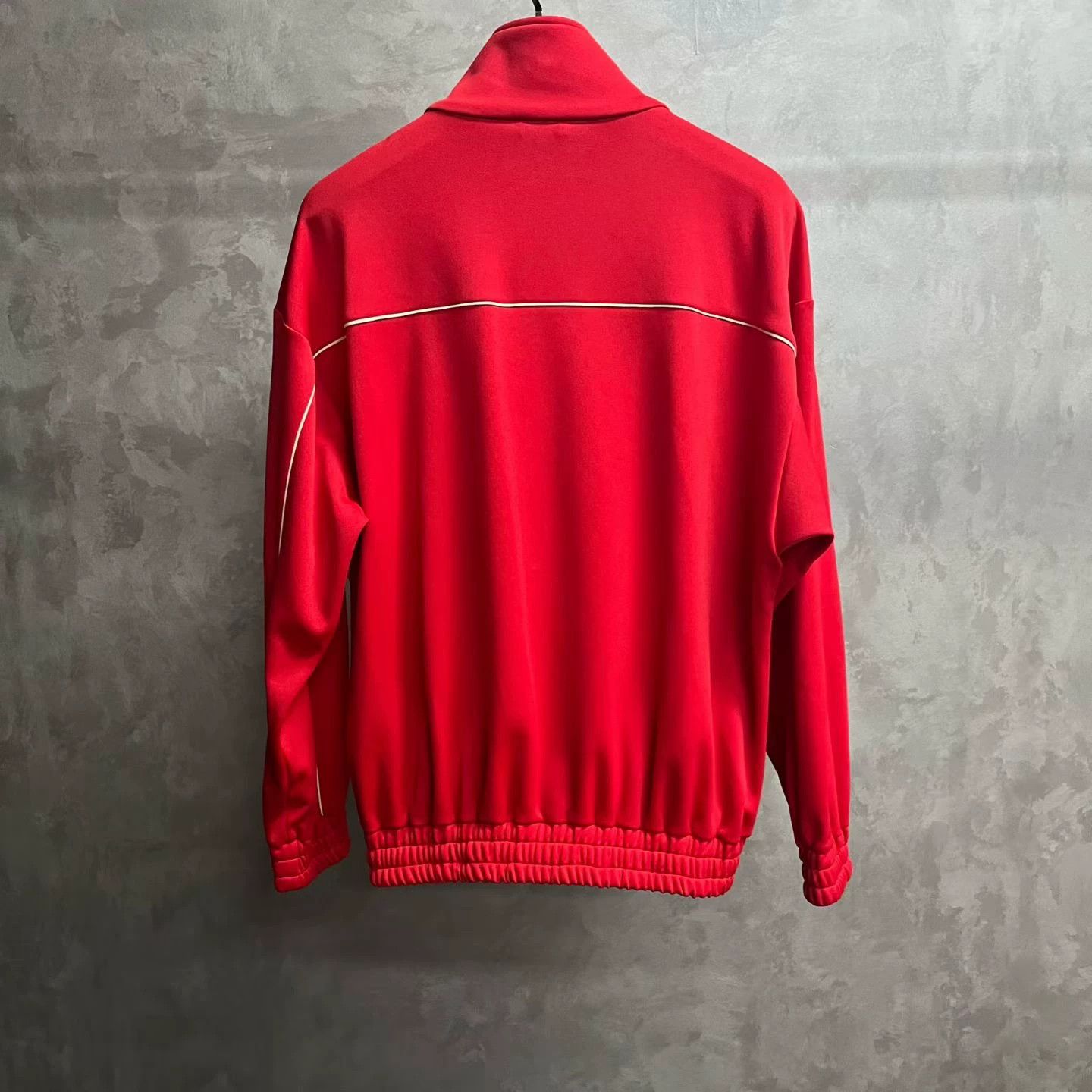 Celine Celine Red Logo Zip Stand Collar Hoodie Size US S / EU 44-46 / 1 - 2 Thumbnail