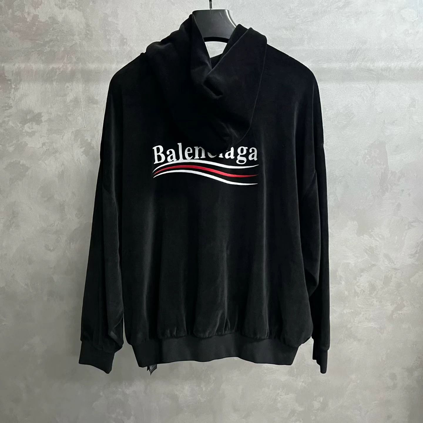 Balenciaga Balenciaga Logo Print Hooded Sweatshirt Size US S / EU 44-46 / 1 - 5 Thumbnail