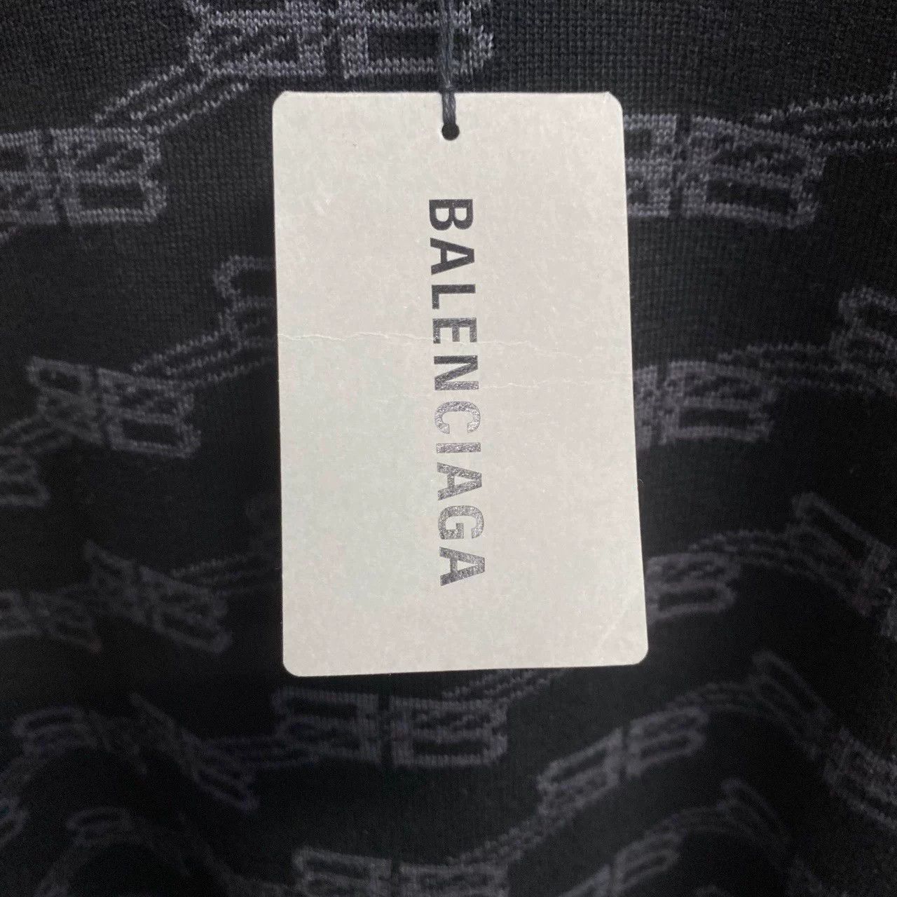 Balenciaga Balenciaga Black Lock Buckle Logo Knit Sweater Size US XS / EU 42 / 0 - 5 Thumbnail
