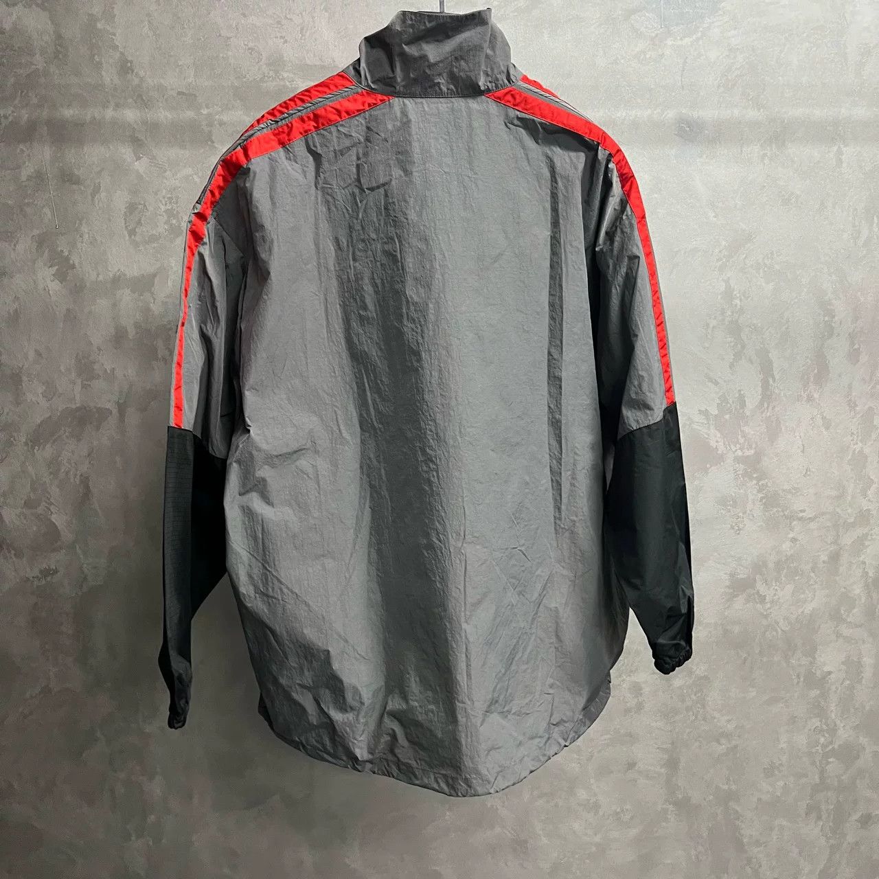 Balenciaga Balenciaga Gray Logo Zip High Neck Jacket Size US M / EU 48-50 / 2 - 4 Thumbnail