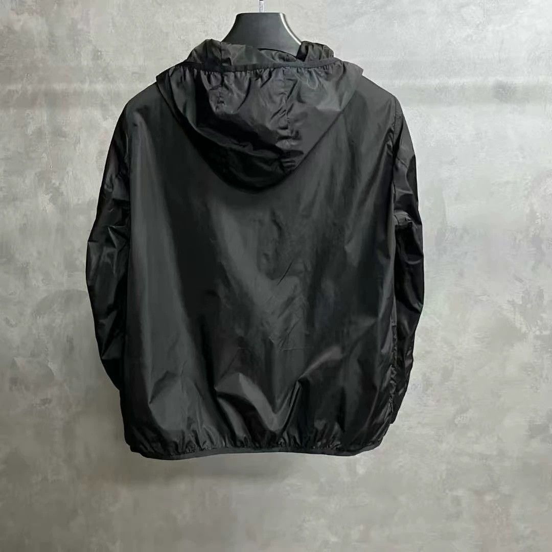 Moncler Moncler Solid Zip Hooded Long-Sleeve Jacket Size XL / US 12-14 / IT 48-50 - 5 Thumbnail