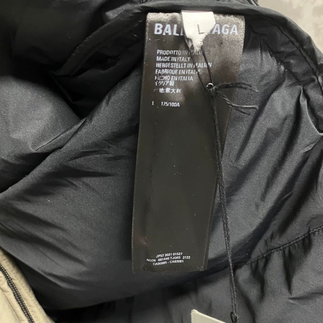 Balenciaga Balenciaga 2023 Brown Double Hook Logo Puffer Size US L / EU 52-54 / 3 - 4 Thumbnail