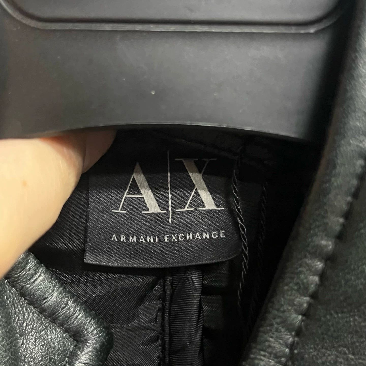 Armani Armani Latest Black Leather Jacket Size US M / EU 48-50 / 2 - 3 Thumbnail
