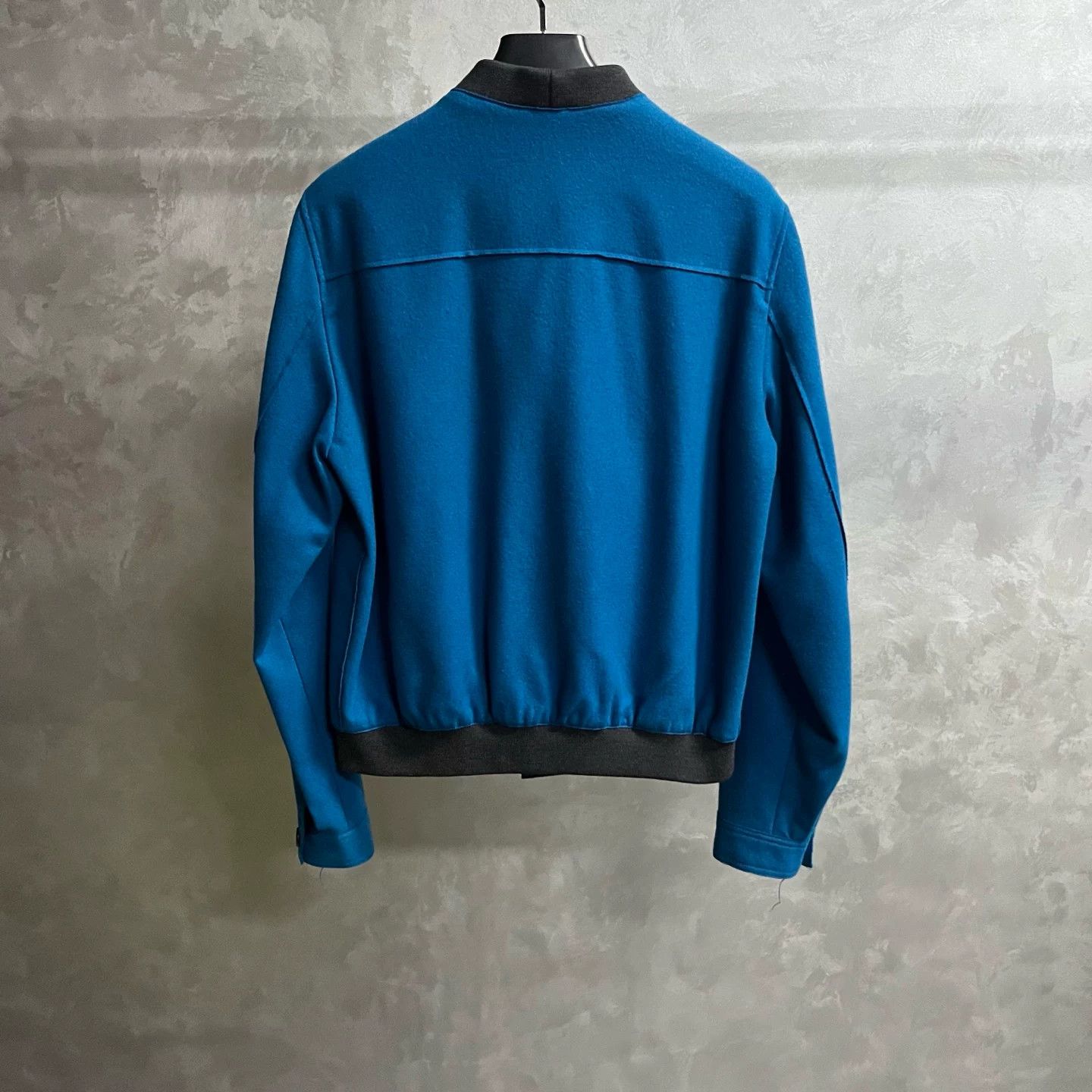 Saint Laurent Paris Saint Laurent Classic Blue Stand-Collar Jacket Size US M / EU 48-50 / 2 - 5 Thumbnail