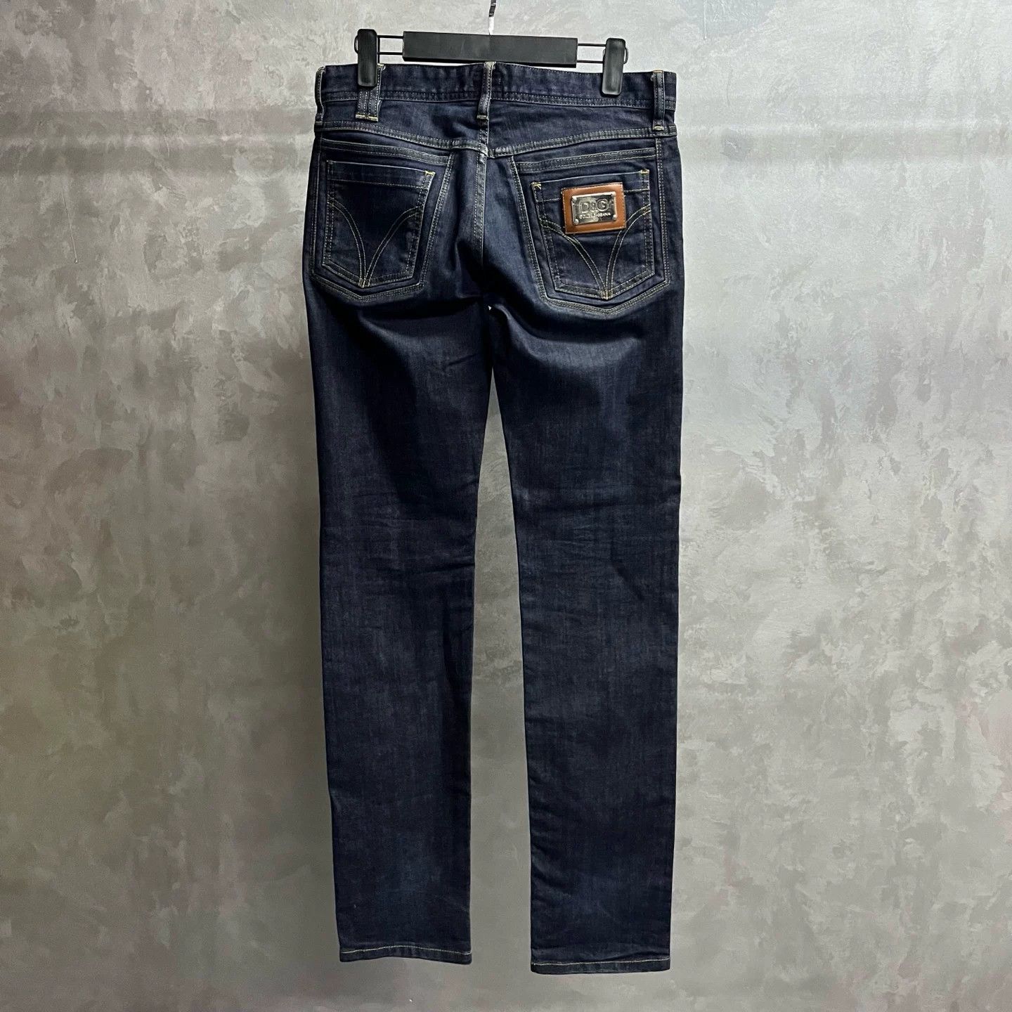 Dolce & Gabbana Dolce&Gabbana Dark Blue Straight Jeans Size US 32 / EU 48 - 5 Thumbnail