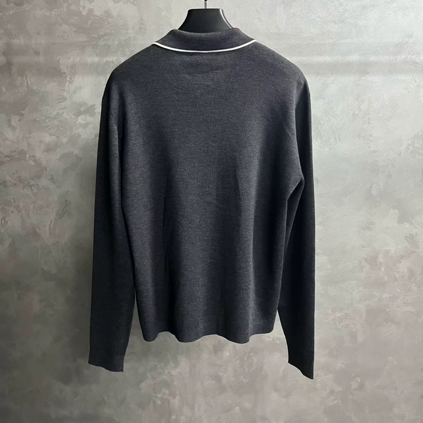 Gucci Gucci 2024 Gray Logo Crewneck Sweater Size US XL / EU 56 / 4 - 7 Thumbnail