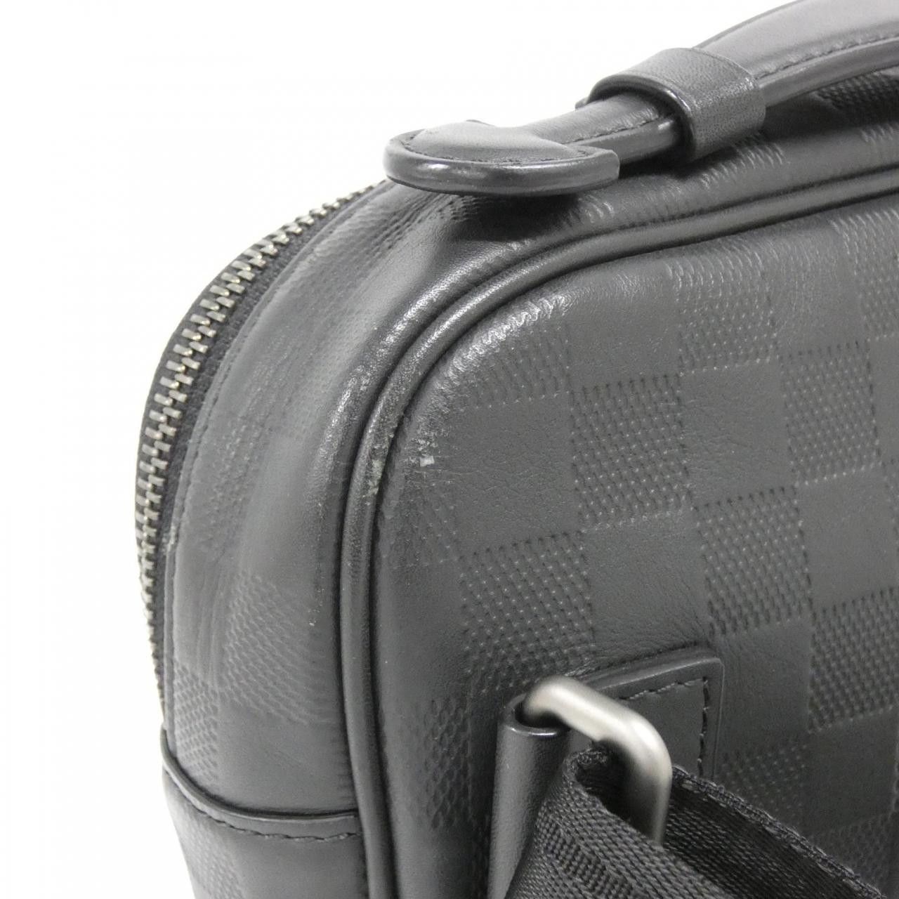Louis Vuitton Louis Vuitton Louis Vuitton Damier Infini Shoulder Bag Leather Shoulder Bag N41288 DUTY FREE for USA Size ONE SIZE - 6 Thumbnail