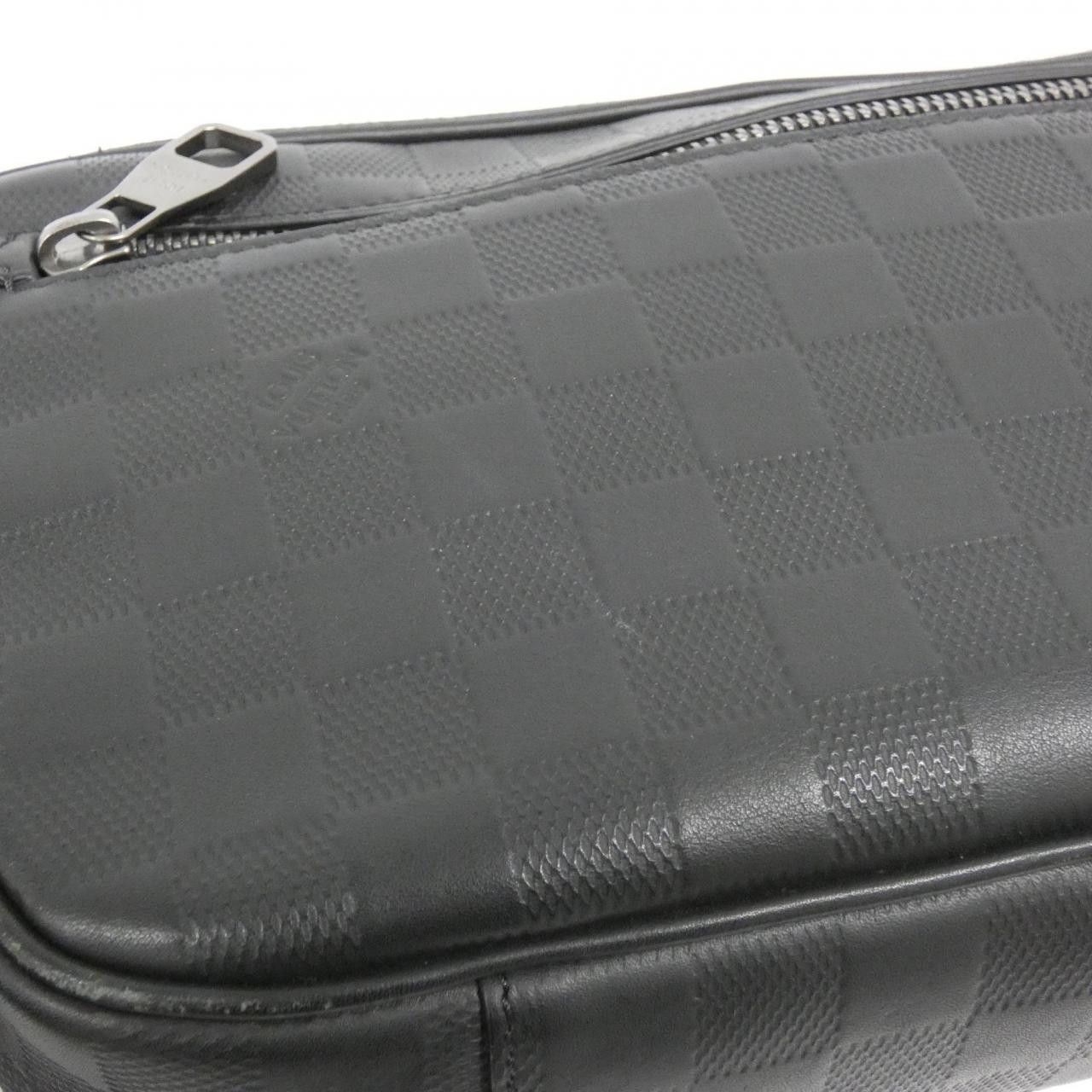 Louis Vuitton Louis Vuitton Louis Vuitton Damier Infini Shoulder Bag Leather Shoulder Bag N41288 DUTY FREE for USA Size ONE SIZE - 4 Thumbnail