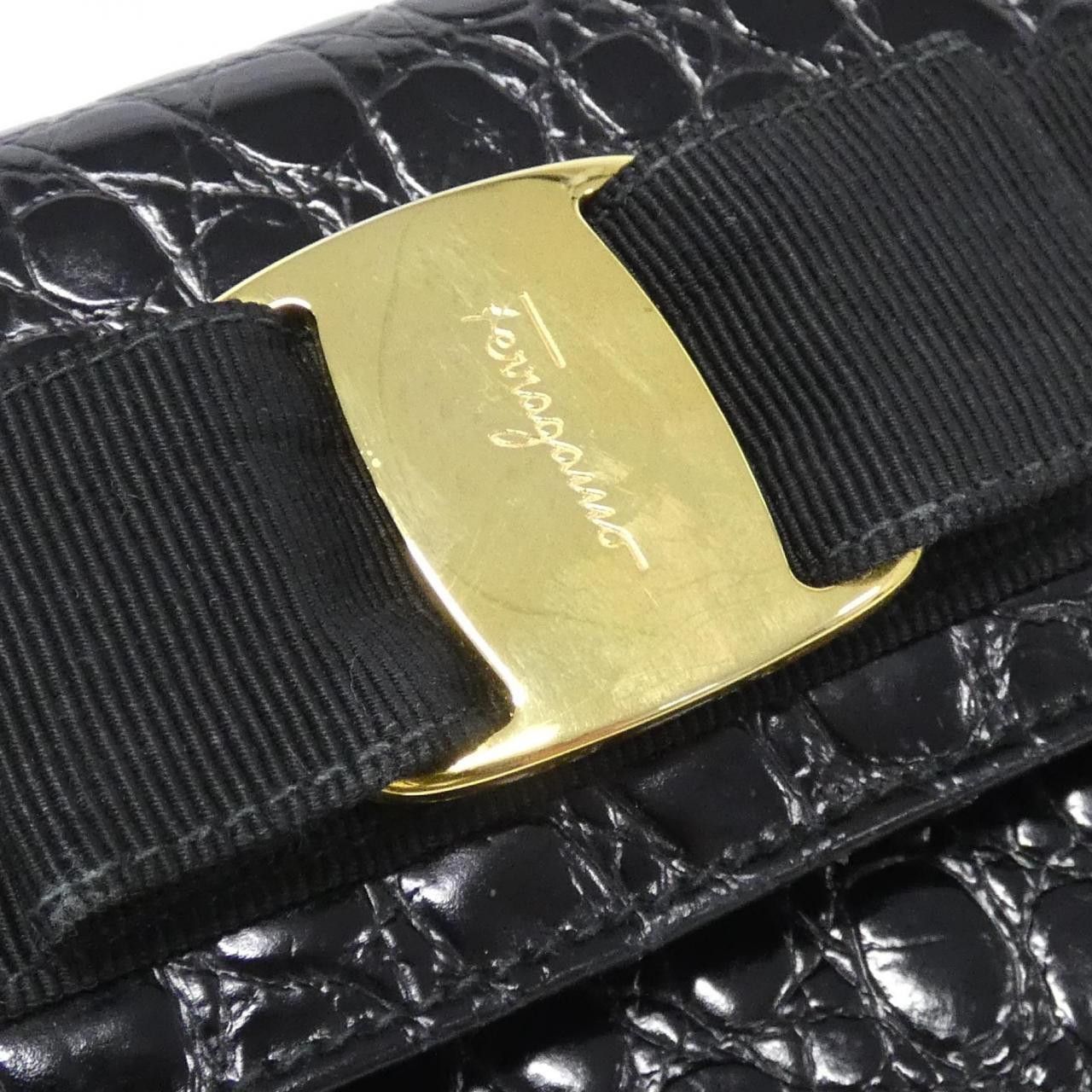 Salvatore Ferragamo Salvatore Ferragamo Salvatore Ferragamo Leather Shoulder Bag Leather Shoulder Bag 213202 DUTY FREE for USA Size ONE SIZE - 4 Thumbnail