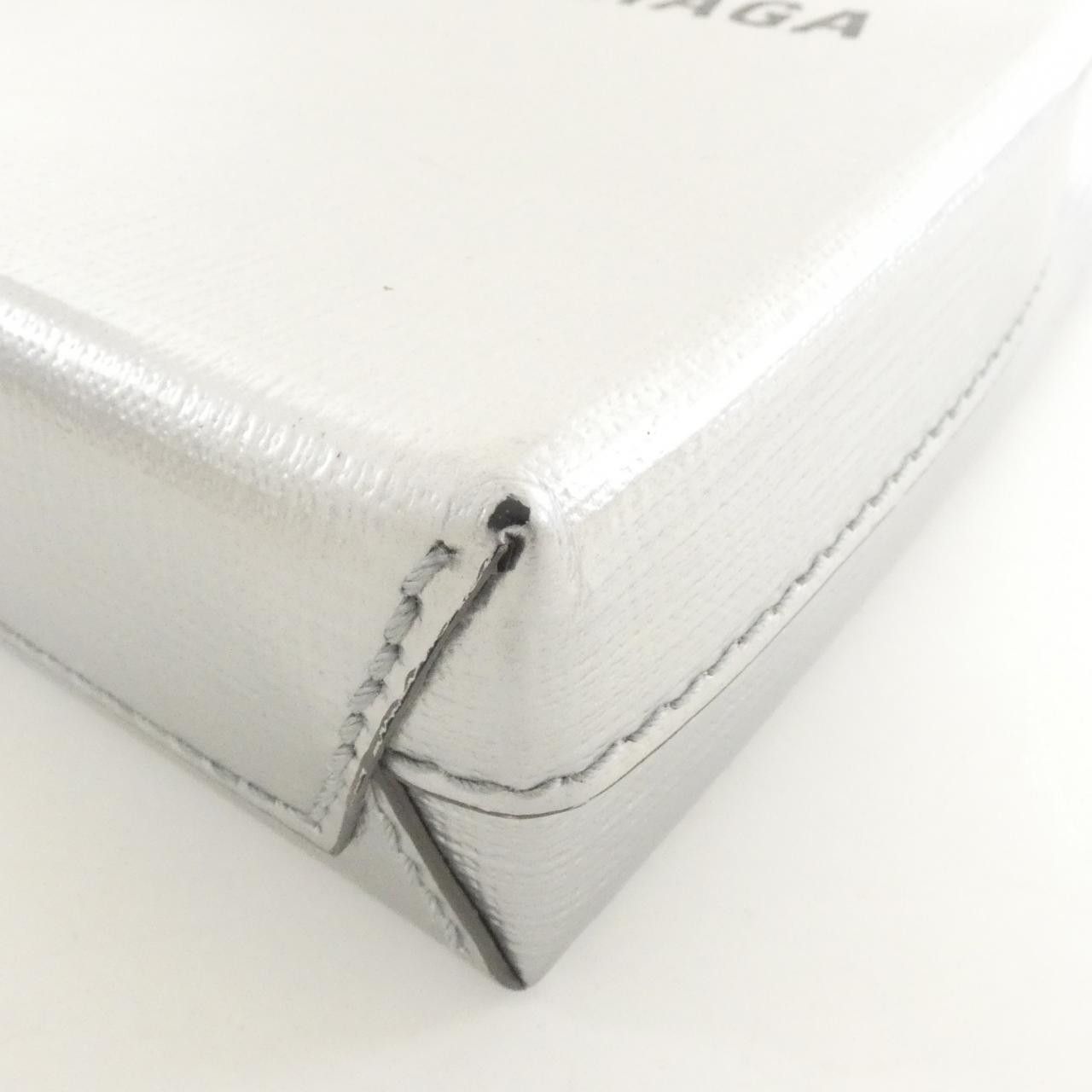 Balenciaga Balenciaga Balenciaga Shopping Phone Holder Calf Shoulder Bag Leather Crossbody Bag 5938260AI4N DUTY FREE for USA Size ONE SIZE - 3 Thumbnail