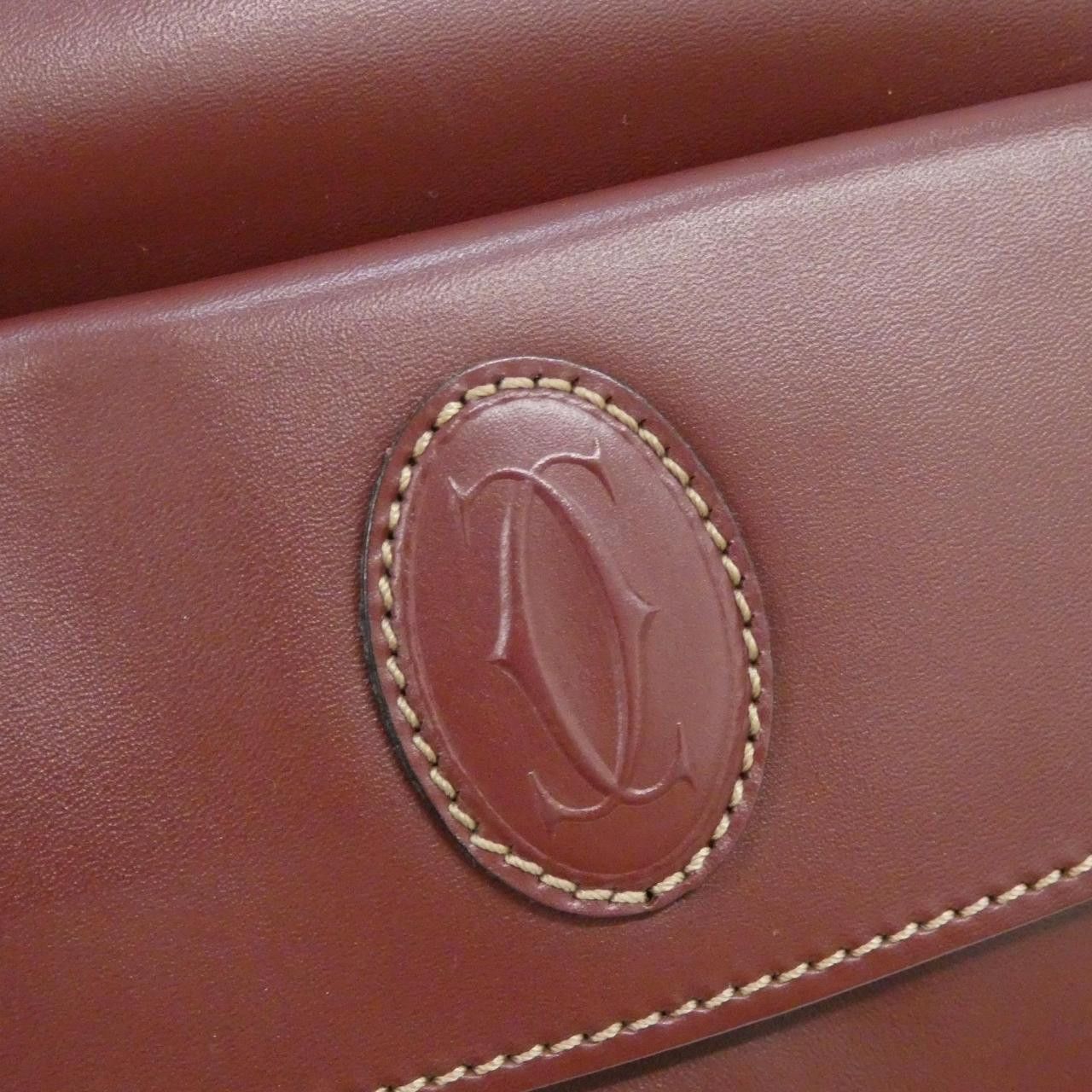 Cartier Cartier Cartier Leather Shoulder Bag Leather Shoulder Bag L1000004 DUTY FREE for USA Size ONE SIZE - 4 Thumbnail