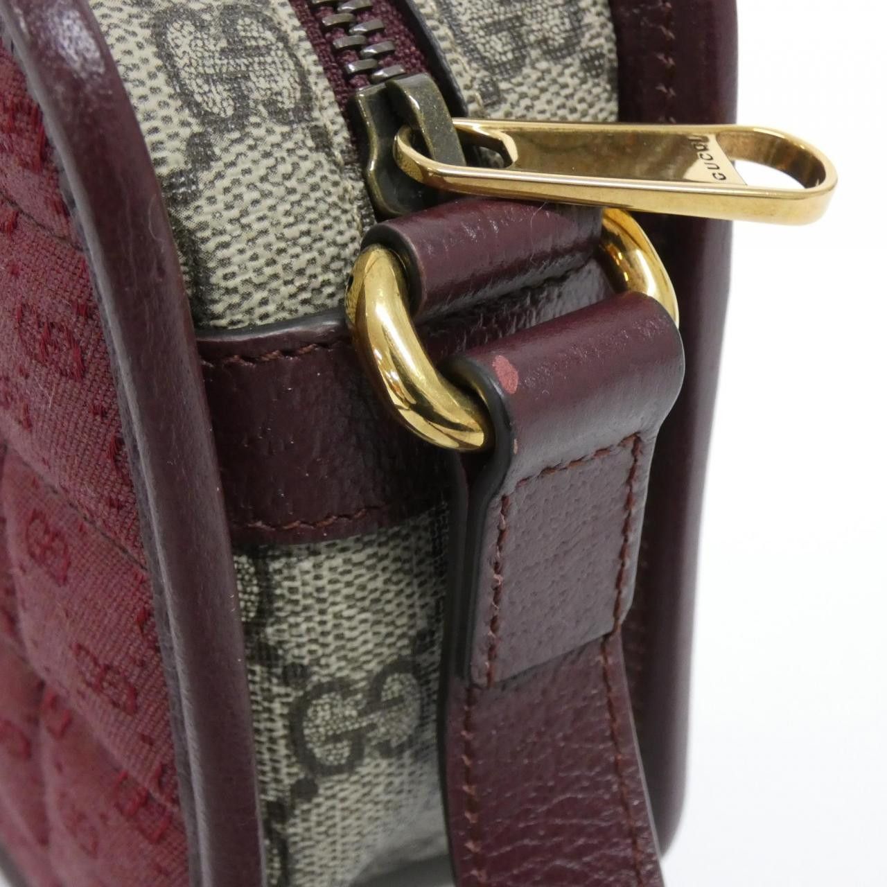 Gucci Gucci Gucci GG Supreme Canvas Shoulder Bag Leather Shoulder Bag 751914FAB7W DUTY FREE for USA Size ONE SIZE - 7 Thumbnail