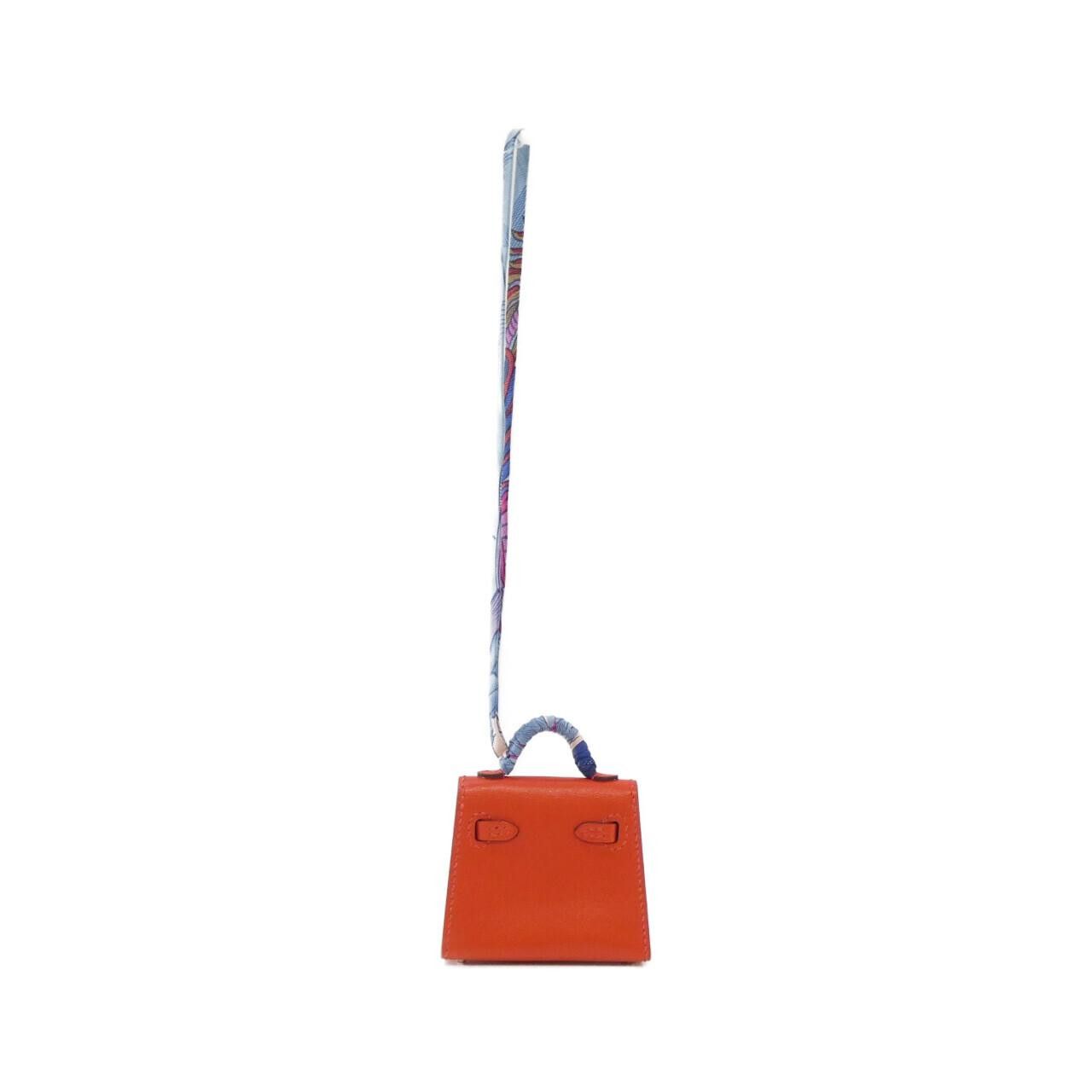 Hermes Hermes Hermes Kelly Twilly Leather Silk Charm Leather Charm Z DUTY FREE for USA Size ONE SIZE - 2 Thumbnail
