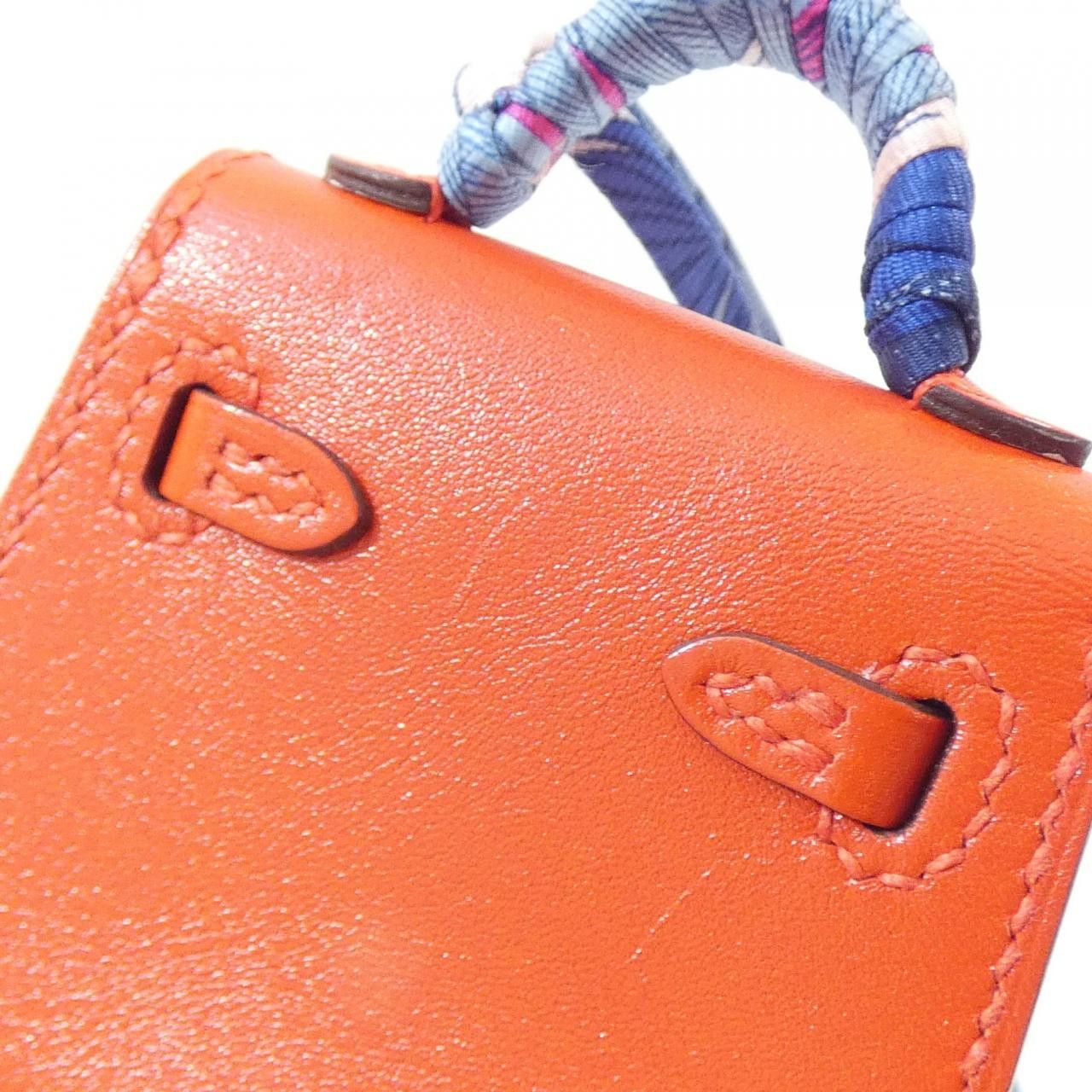 Hermes Hermes Hermes Kelly Twilly Leather Silk Charm Leather Charm Z DUTY FREE for USA Size ONE SIZE - 5 Thumbnail