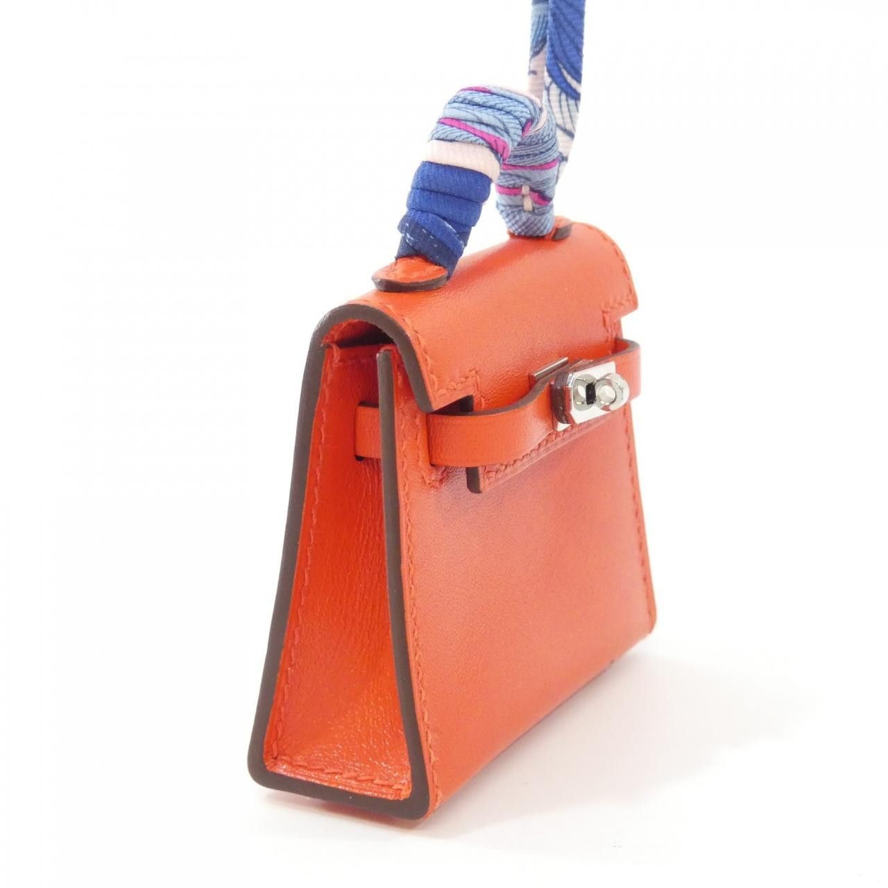 Hermes Hermes Hermes Kelly Twilly Leather Silk Charm Leather Charm Z DUTY FREE for USA Size ONE SIZE - 4 Thumbnail