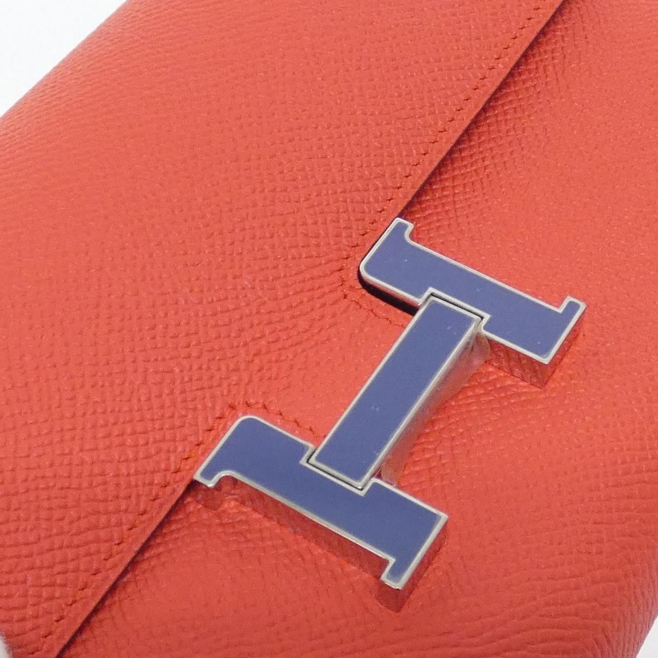 Hermes Hermes Hermes Constance Long Epsom Long Wallet Leather Long Wallet C DUTY FREE for USA Size ONE SIZE - 4 Thumbnail