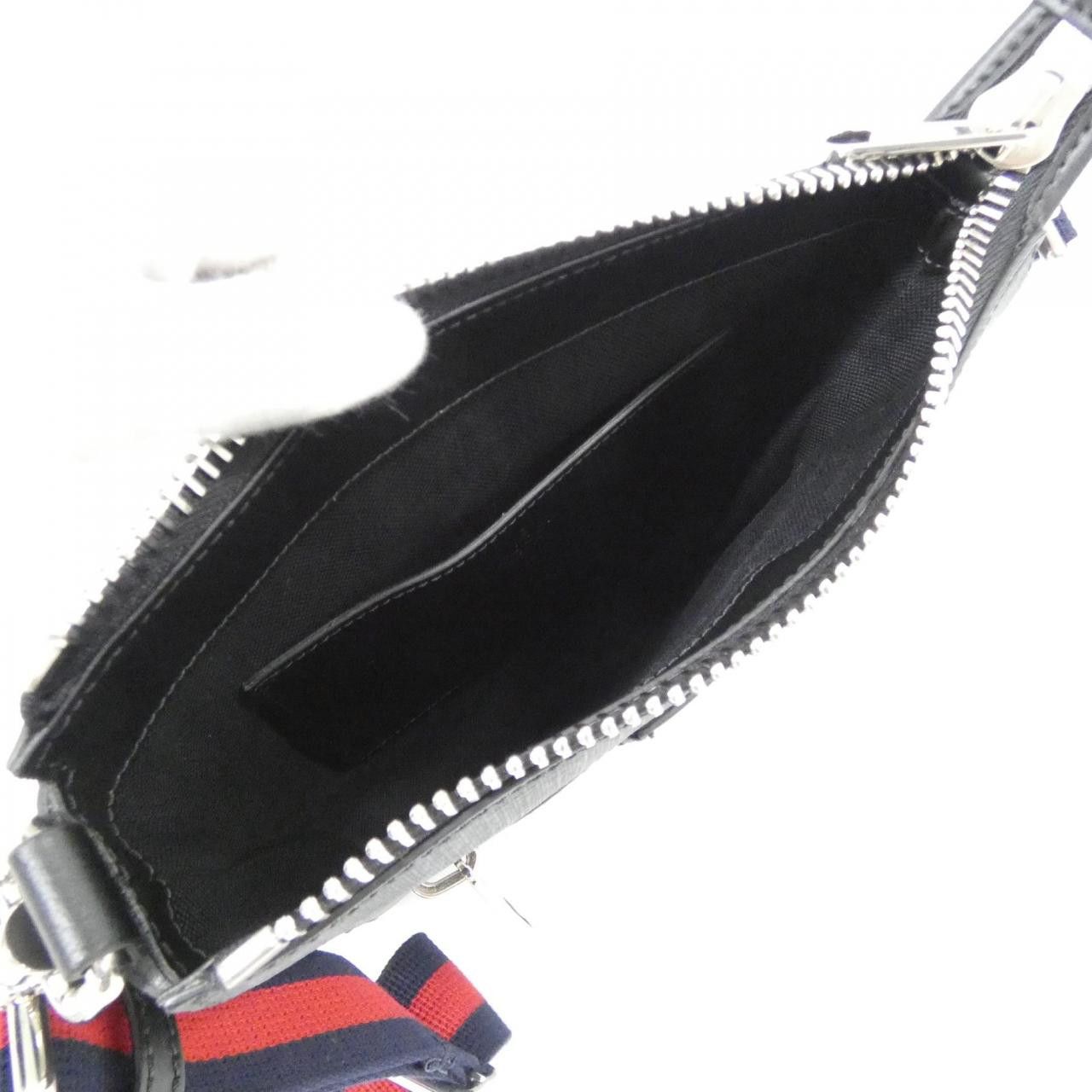 Gucci Gucci Gucci GG Supreme Canvas Shoulder Bag Textile Shoulder Bag 523599 K5RLN DUTY FREE for USA Size ONE SIZE - 7 Thumbnail