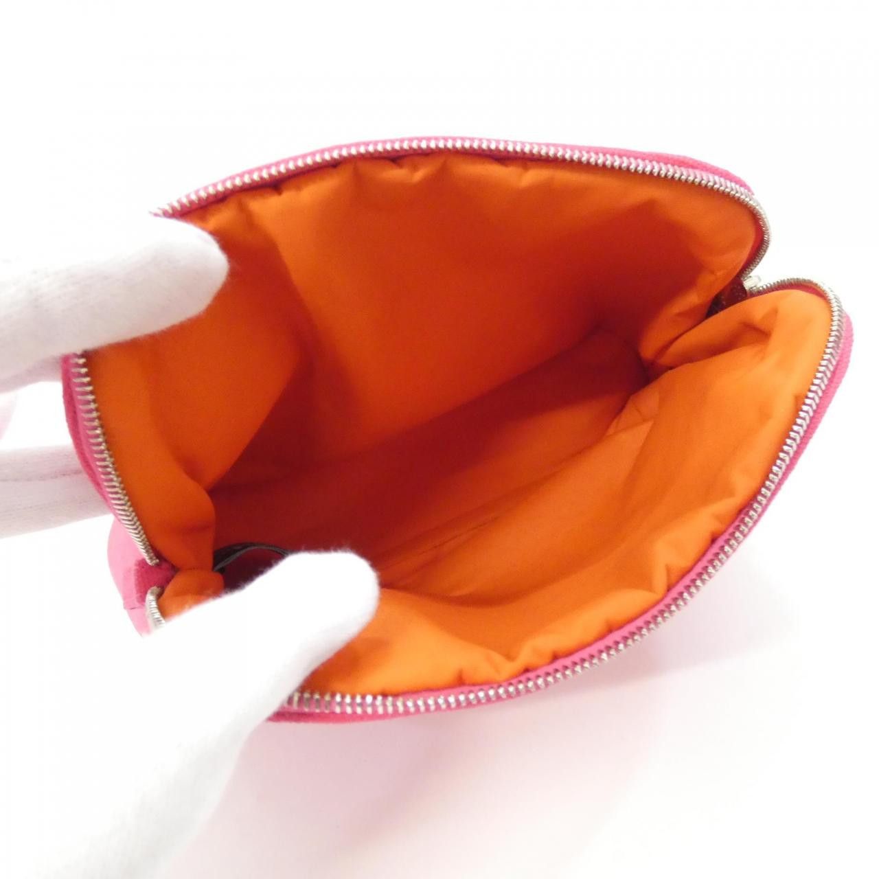 Hermes Hermes Hermes Bolide Canvas Pouch Textile Vanity Bag DUTY FREE for USA Size ONE SIZE - 7 Thumbnail