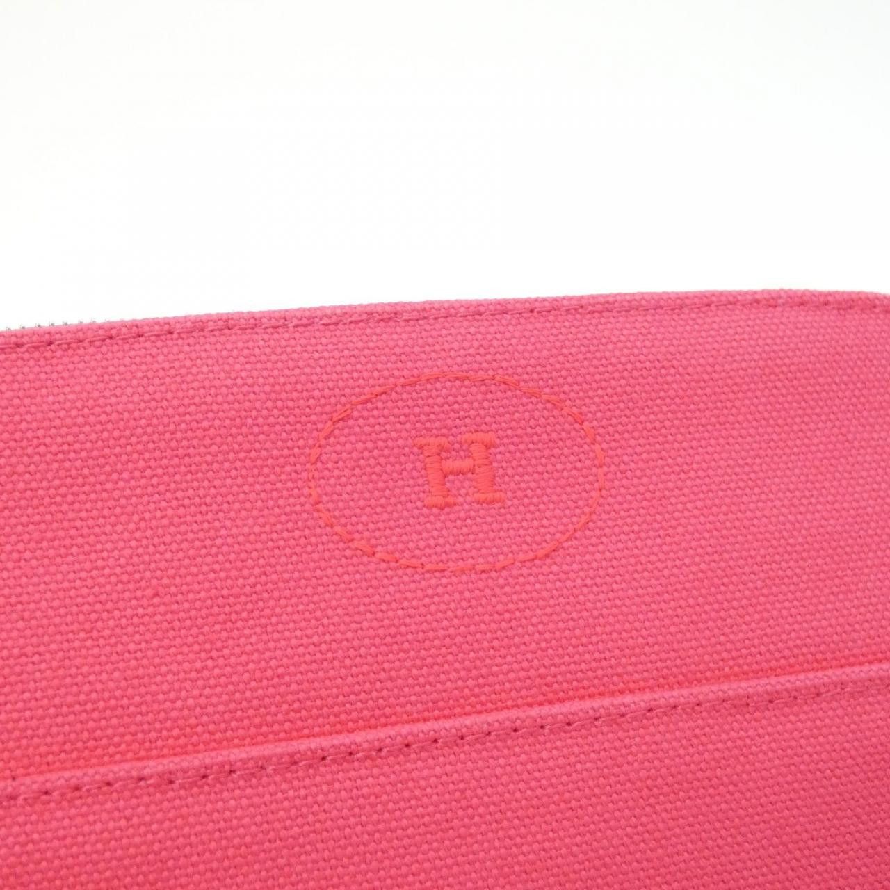 Hermes Hermes Hermes Bolide Canvas Pouch Textile Vanity Bag DUTY FREE for USA Size ONE SIZE - 4 Thumbnail
