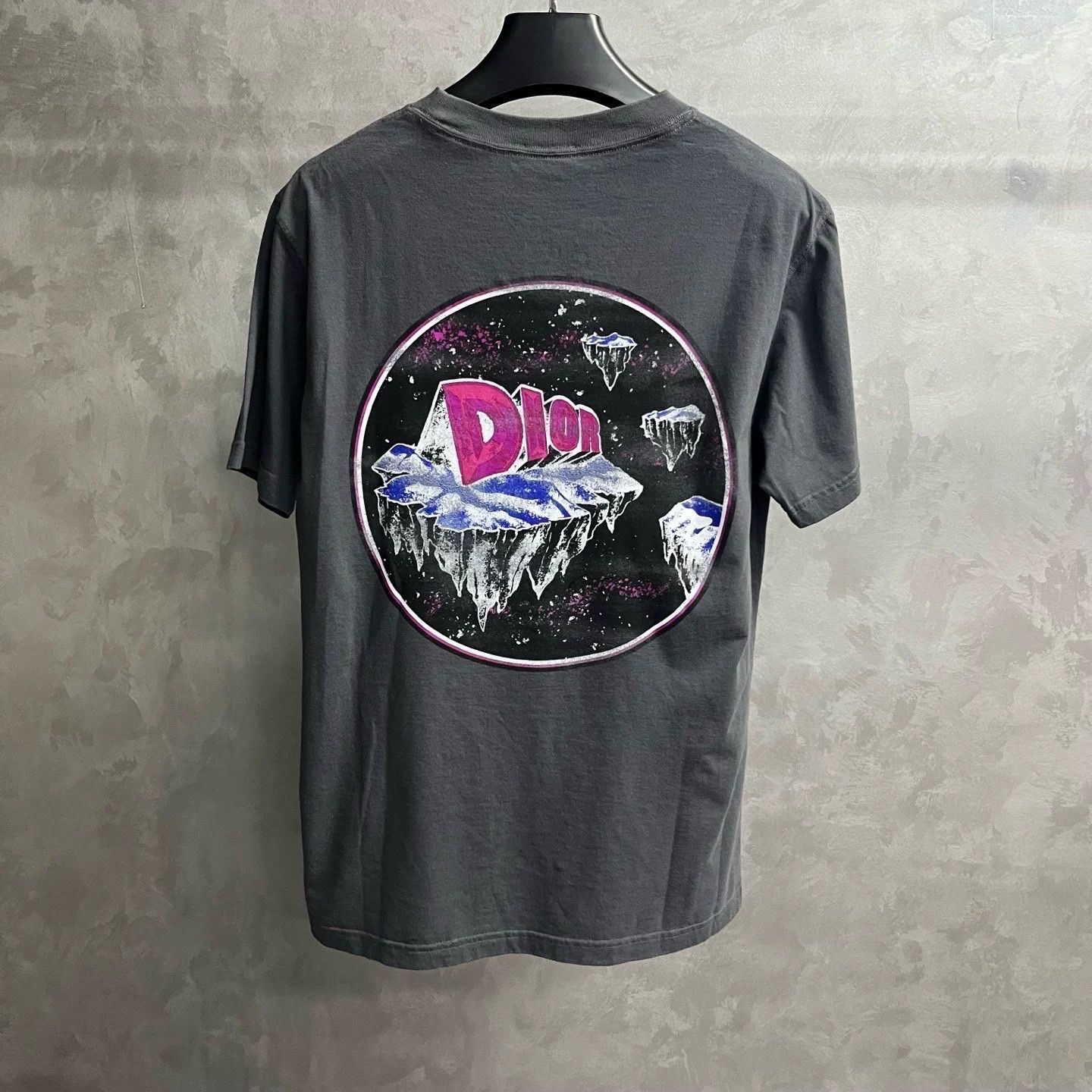 Dior Dior Gray Pattern Loose Crewneck T-shirt Size US M / EU 48-50 / 2 - 5 Thumbnail