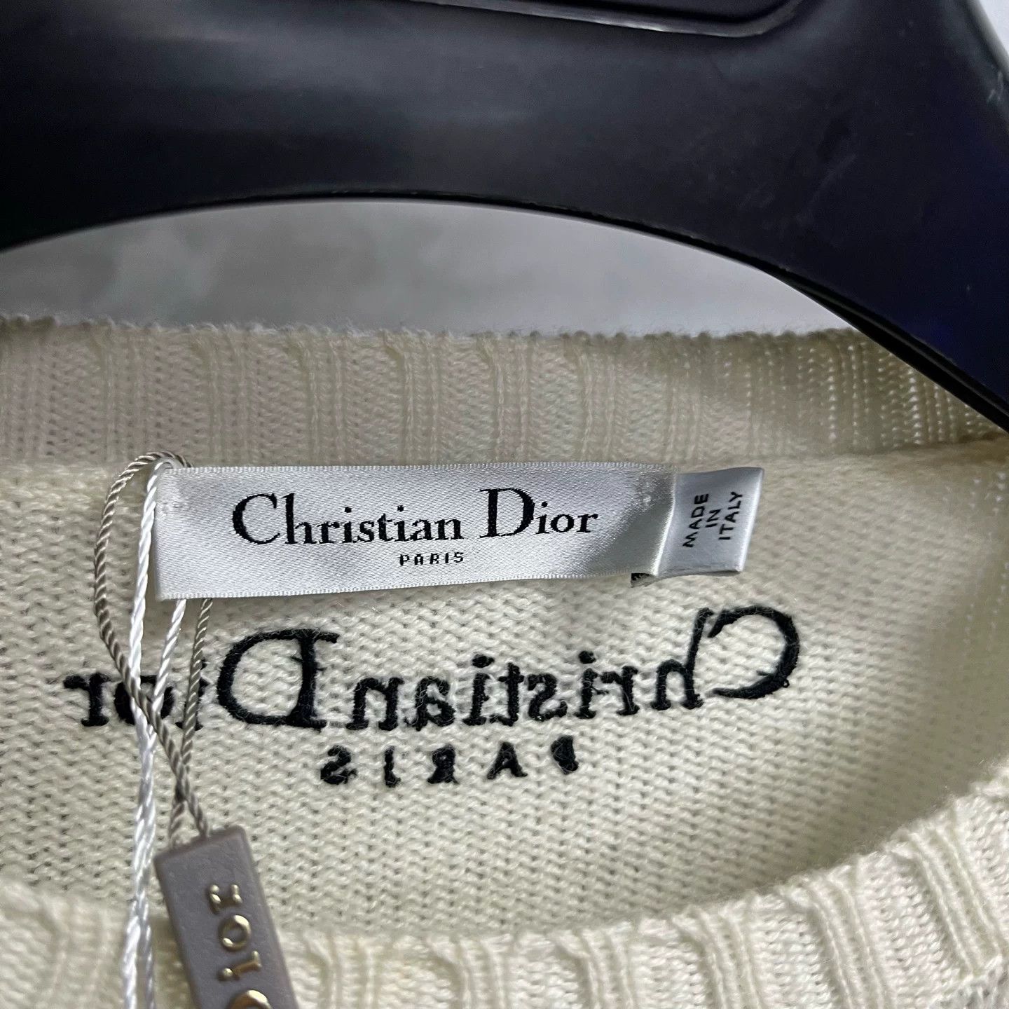 Dior Dior Butterfly Embroidery Crewneck Sweater Size XS / US 0-2 / IT 36-38 - 2 Thumbnail