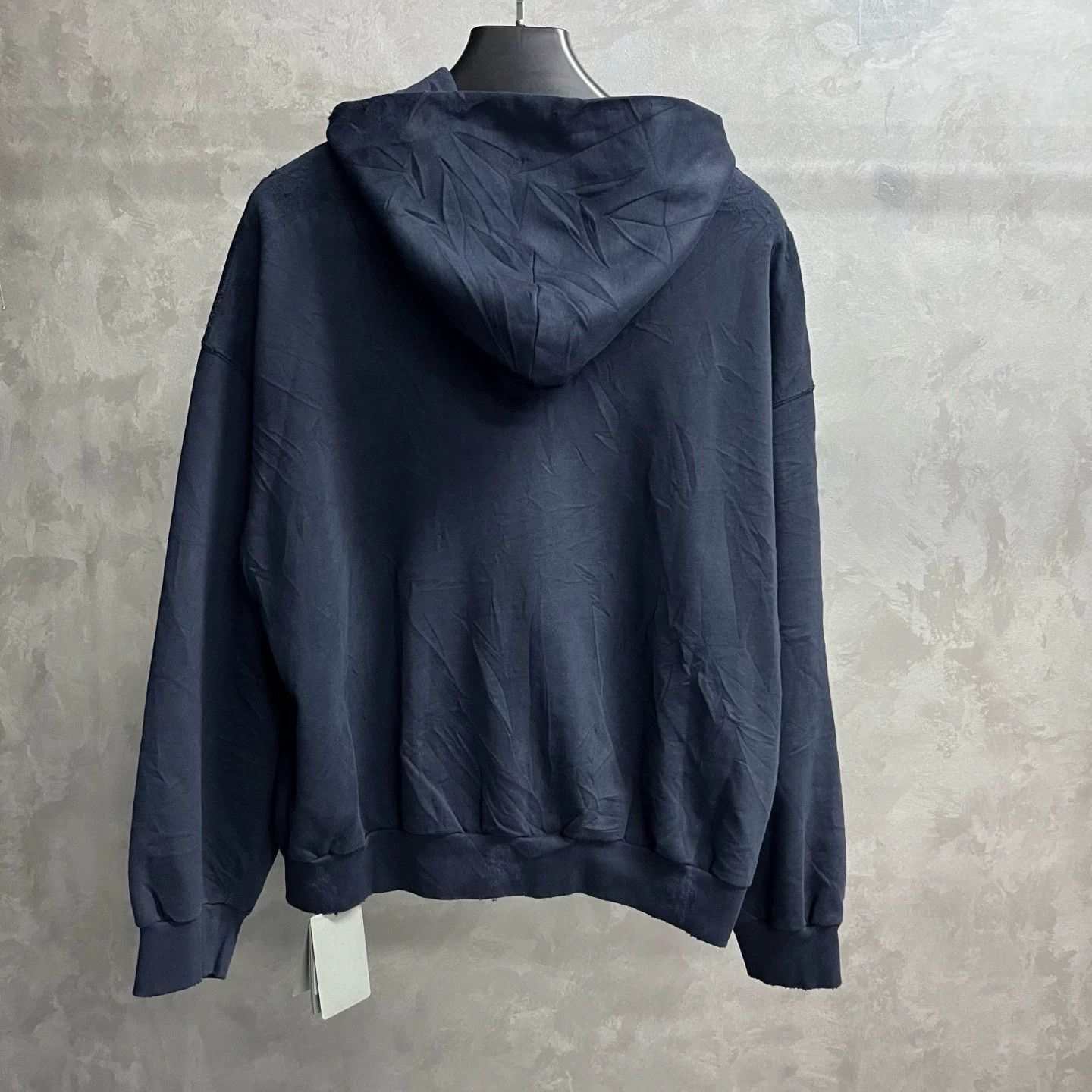 Balenciaga Balenciaga 2024 Blue Letter Print Zip Hoodie Size US M / EU 48-50 / 2 - 4 Thumbnail