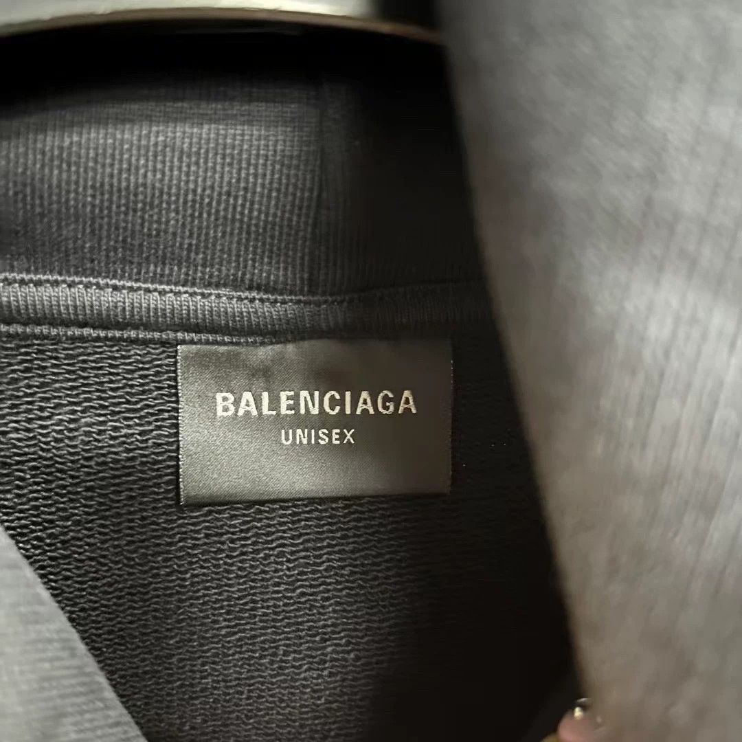 Balenciaga Balenciaga Black Letter Print Hoodie Size US S / EU 44-46 / 1 - 2 Thumbnail